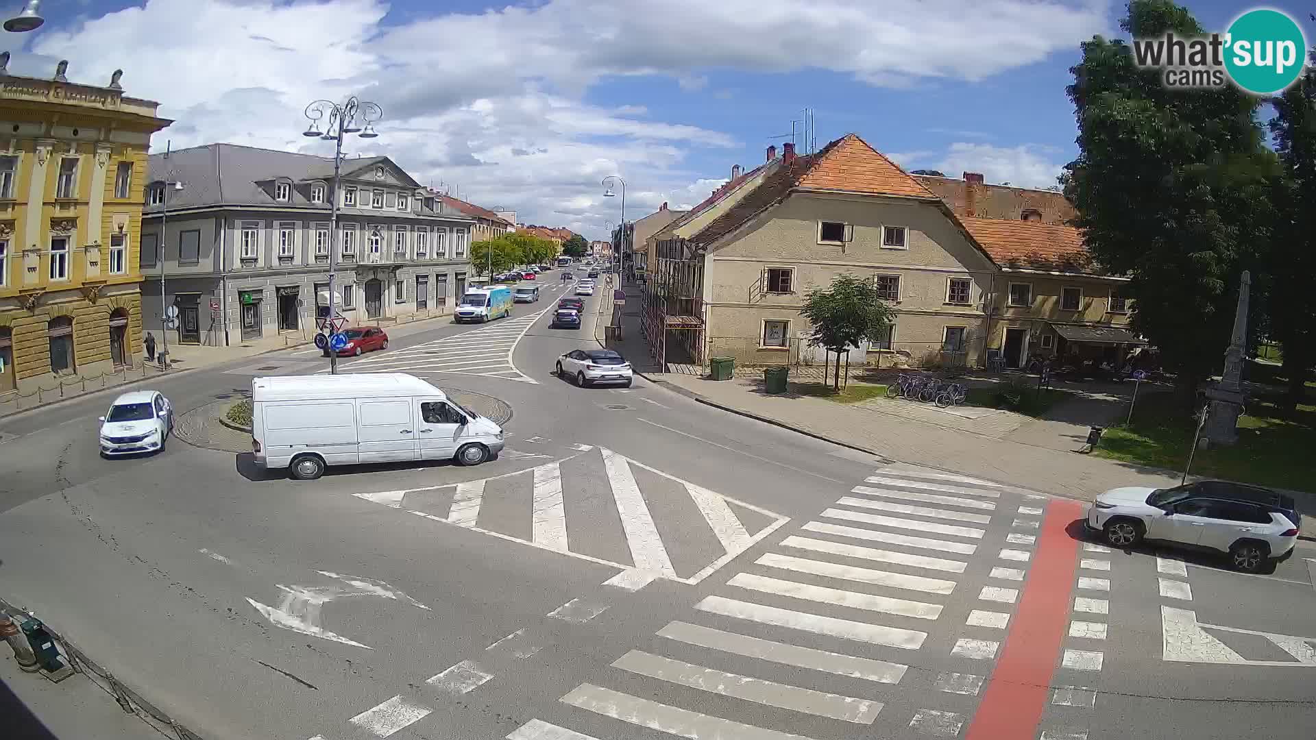 Webcam Karlovac – Lana Center and Peter Zrinski Street