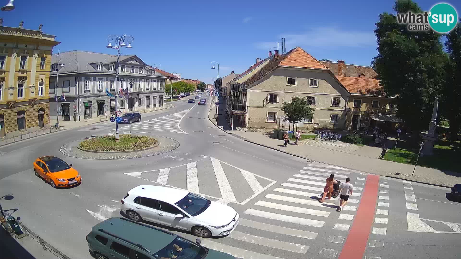 Webcam Karlovac – Lana Center and Peter Zrinski Street