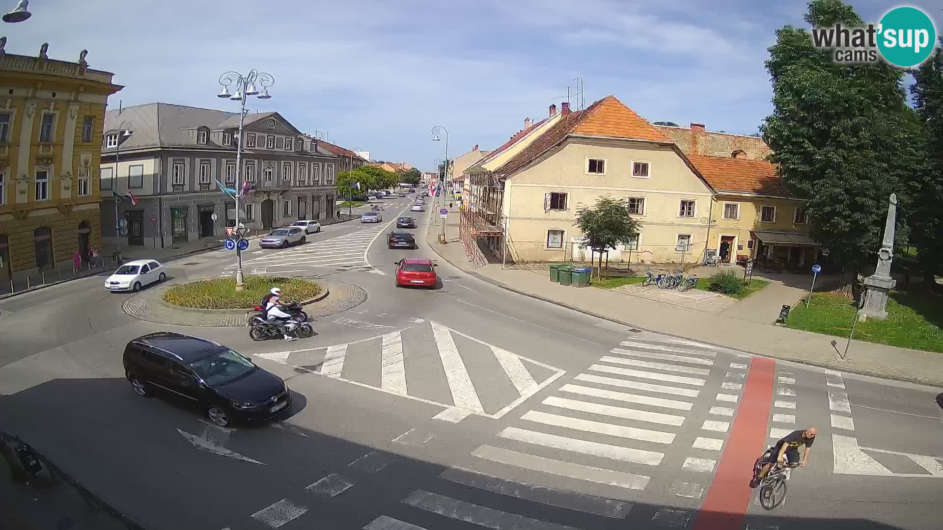 Webcam Karlovac – Lana Center and Peter Zrinski Street