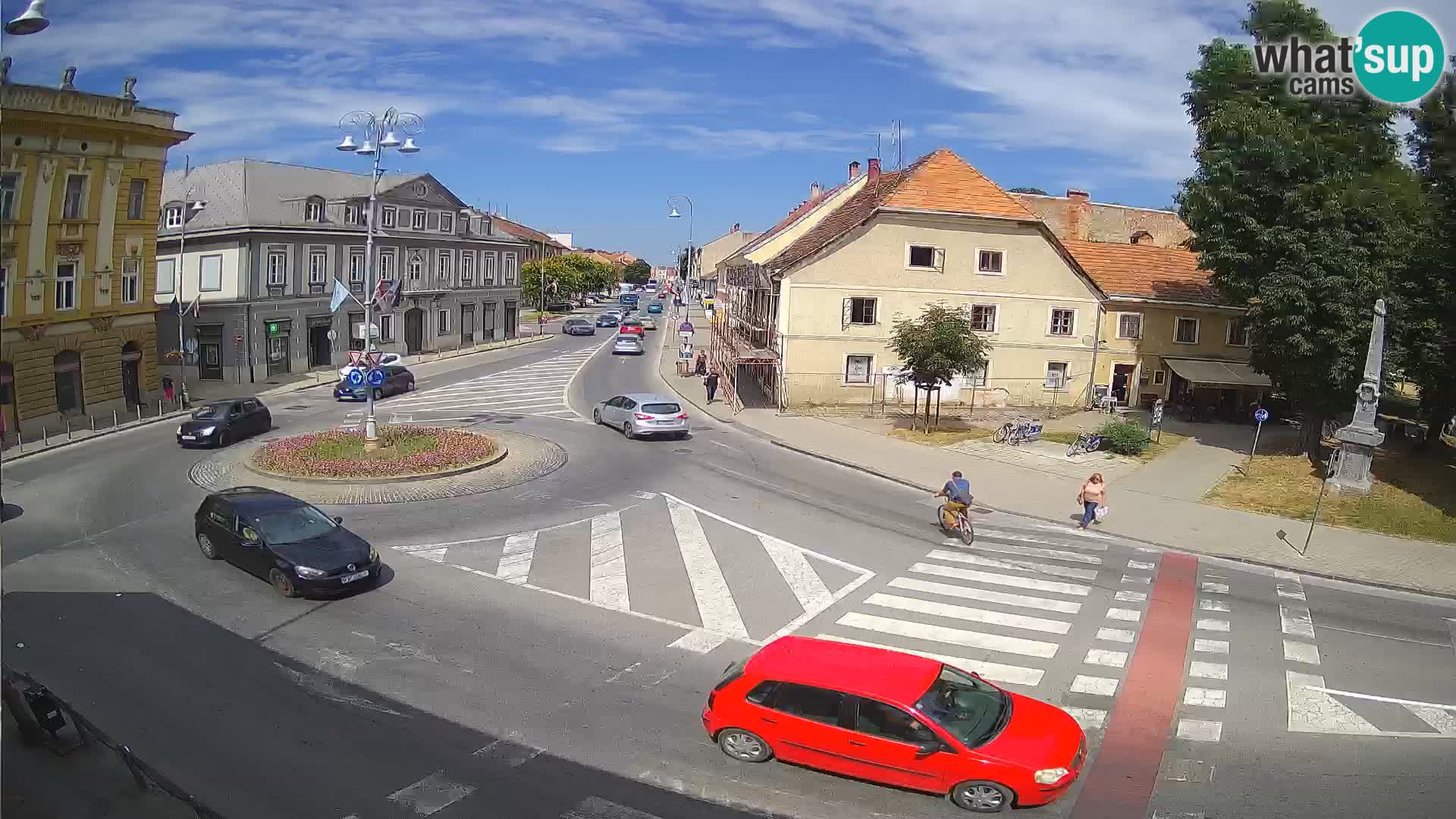 Webcam Karlovac – Lana Center and Peter Zrinski Street