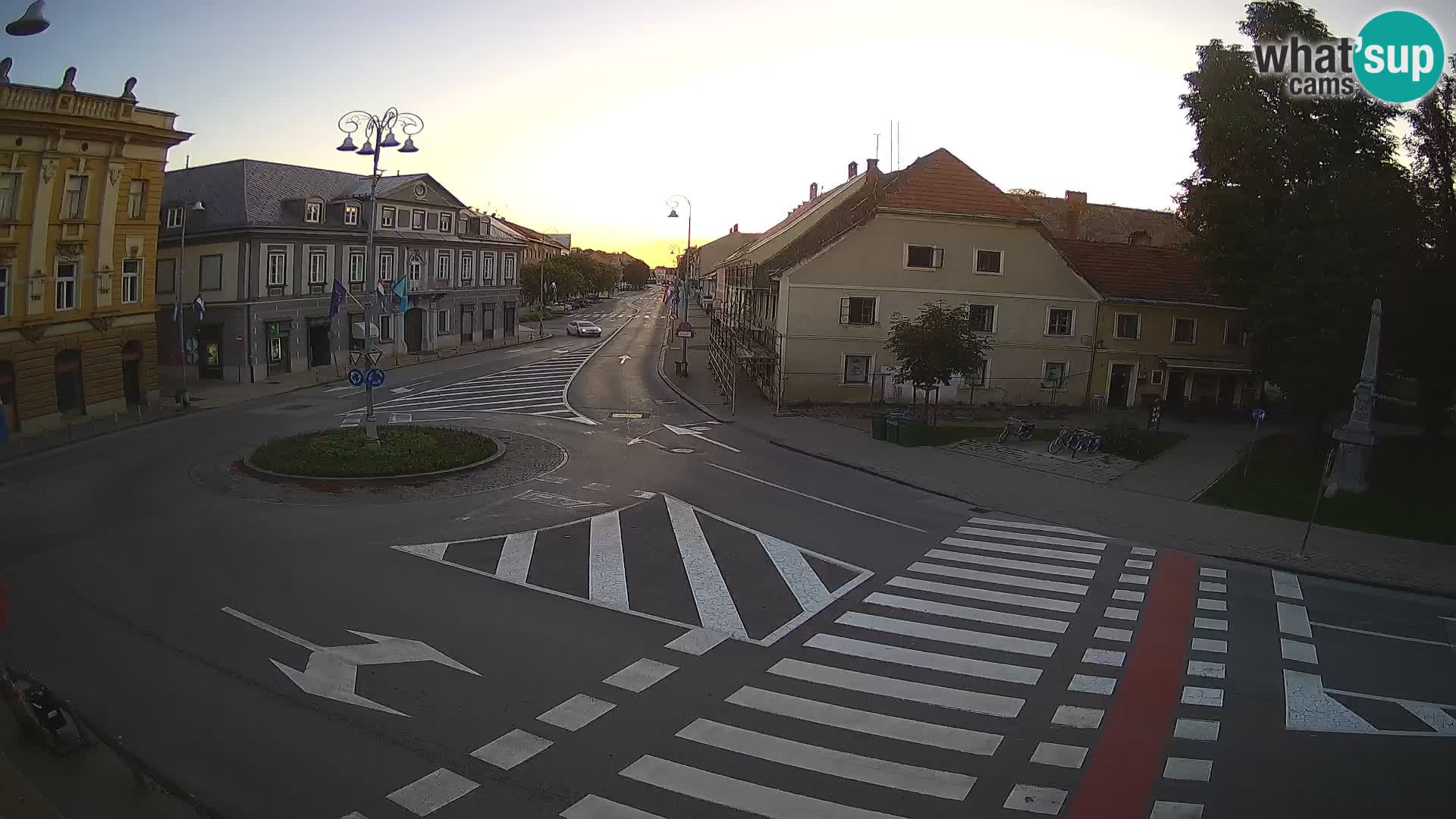 Webcam Karlovac – Lana Center and Peter Zrinski Street