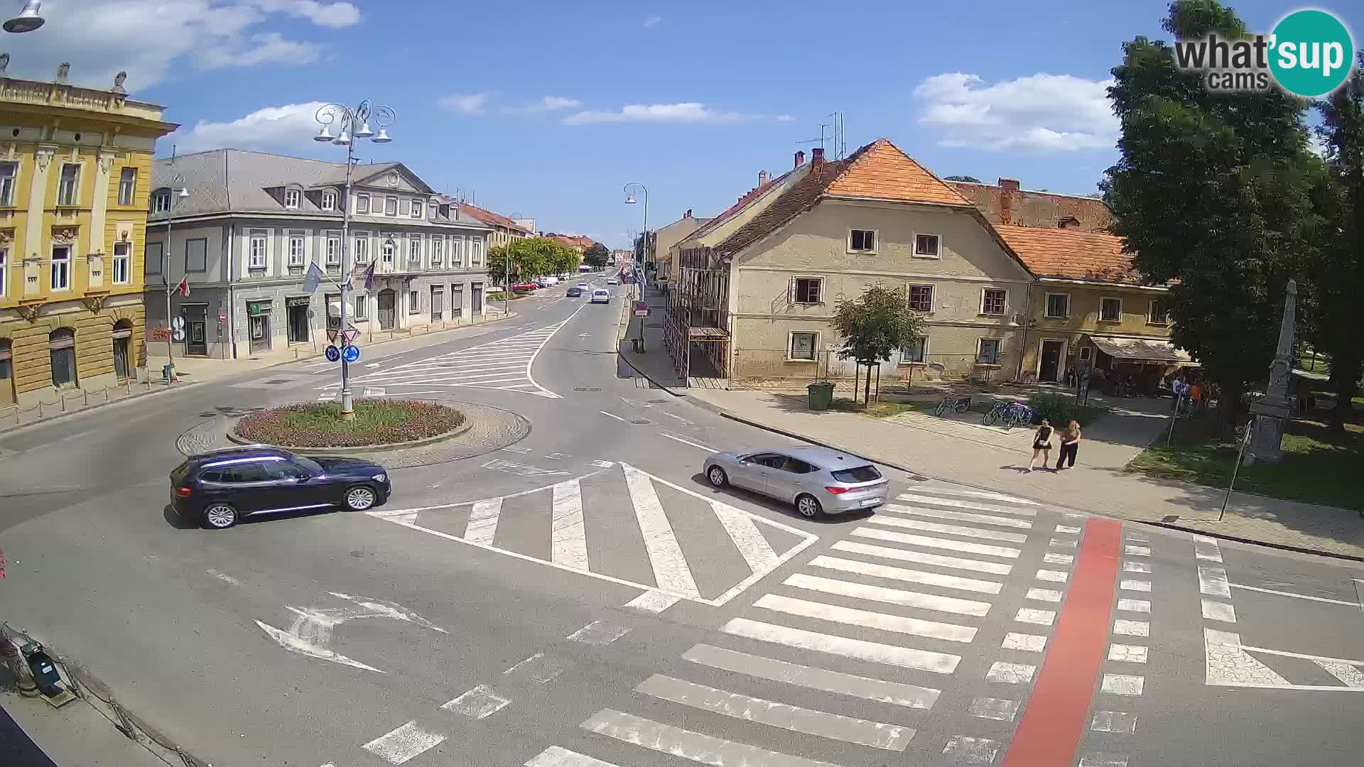 Webcam Karlovac – Lana Center and Peter Zrinski Street