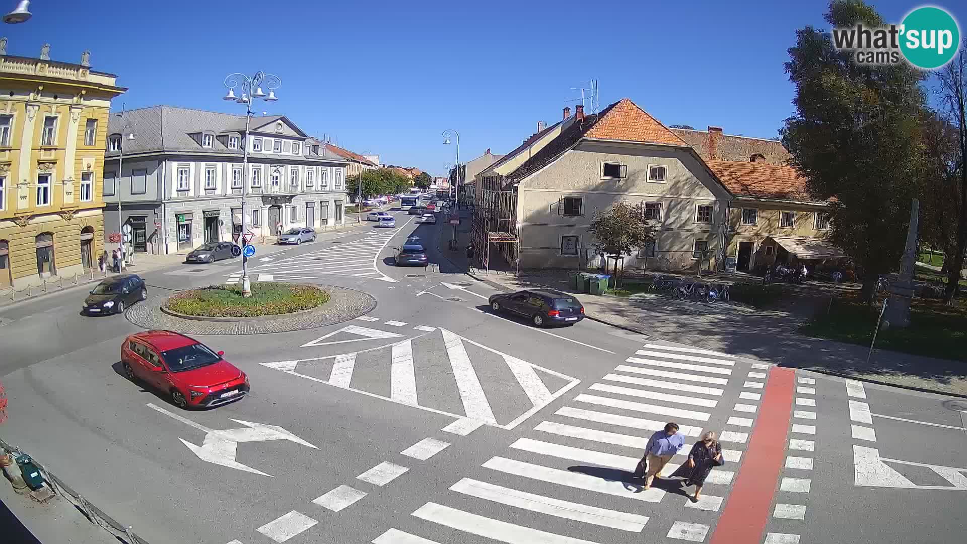 Webcam Karlovac – Lana Center and Peter Zrinski Street