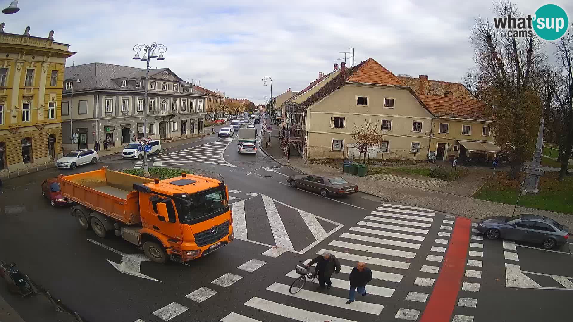 Webcam Karlovac – Lana Center and Peter Zrinski Street