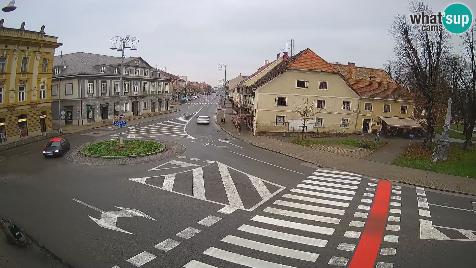 Webcam Karlovac – Lana Center and Peter Zrinski Street