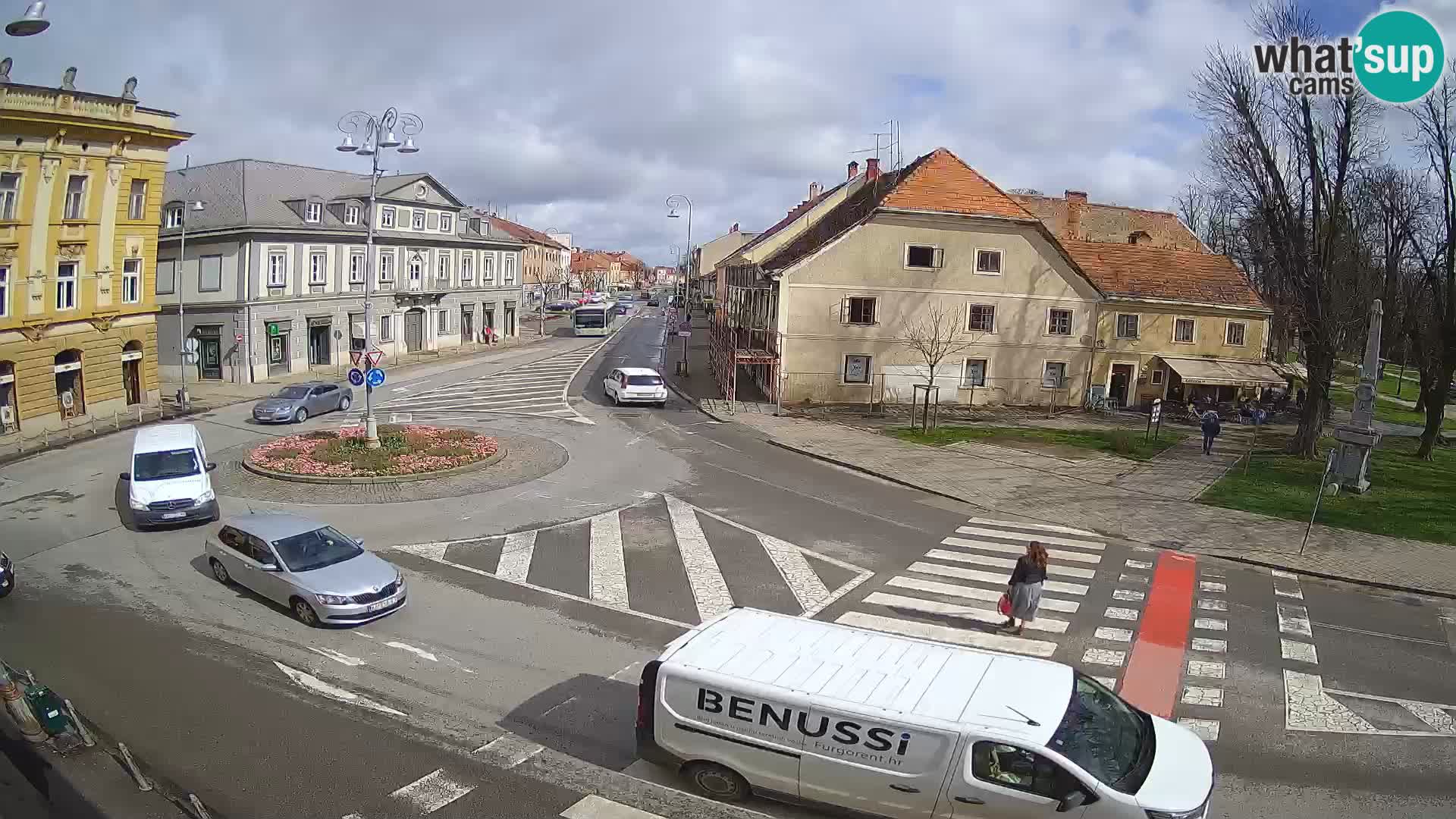 Webcam Karlovac – Lana Center and Peter Zrinski Street