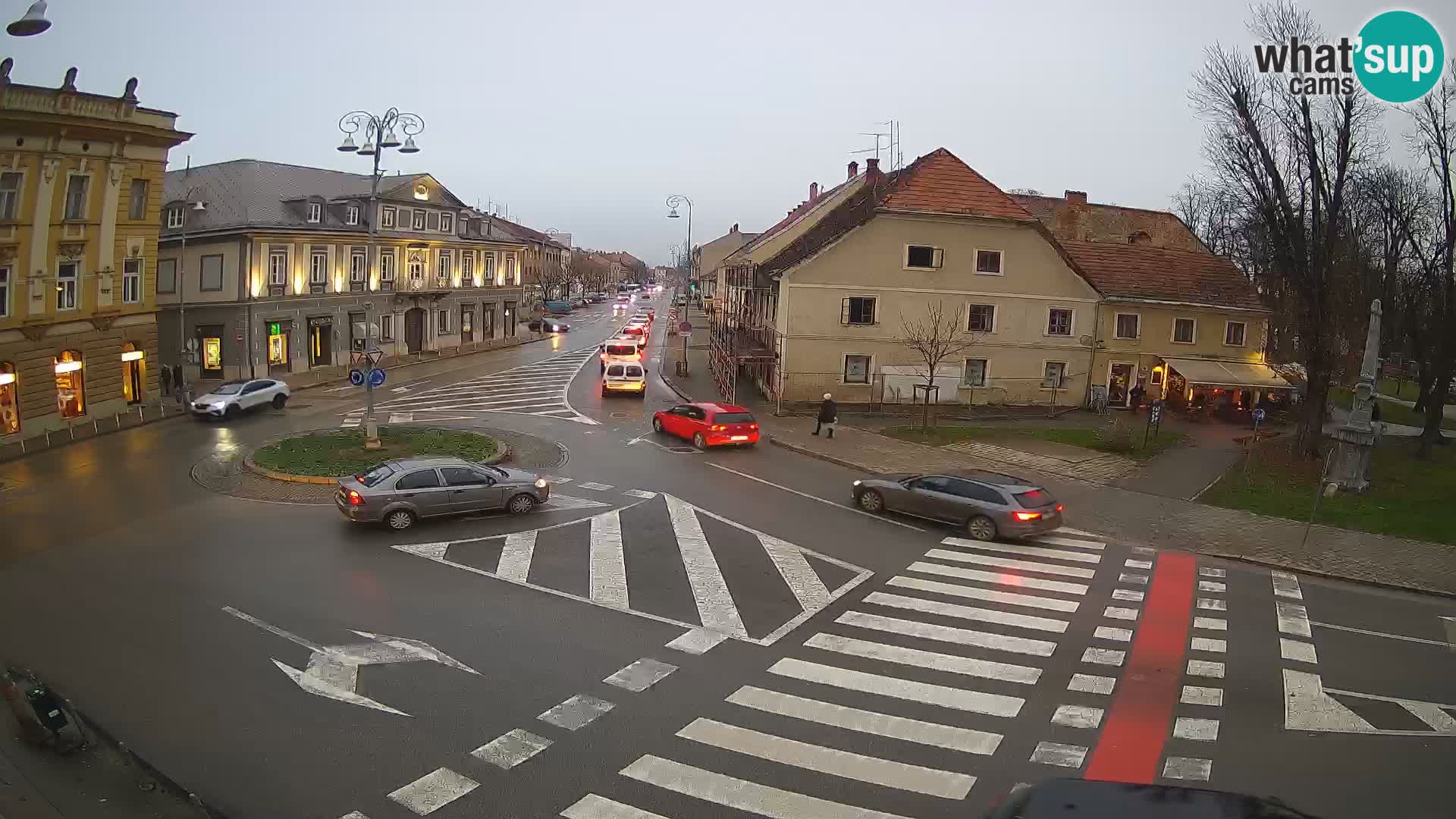 Webcam Karlovac – Lana Center and Peter Zrinski Street