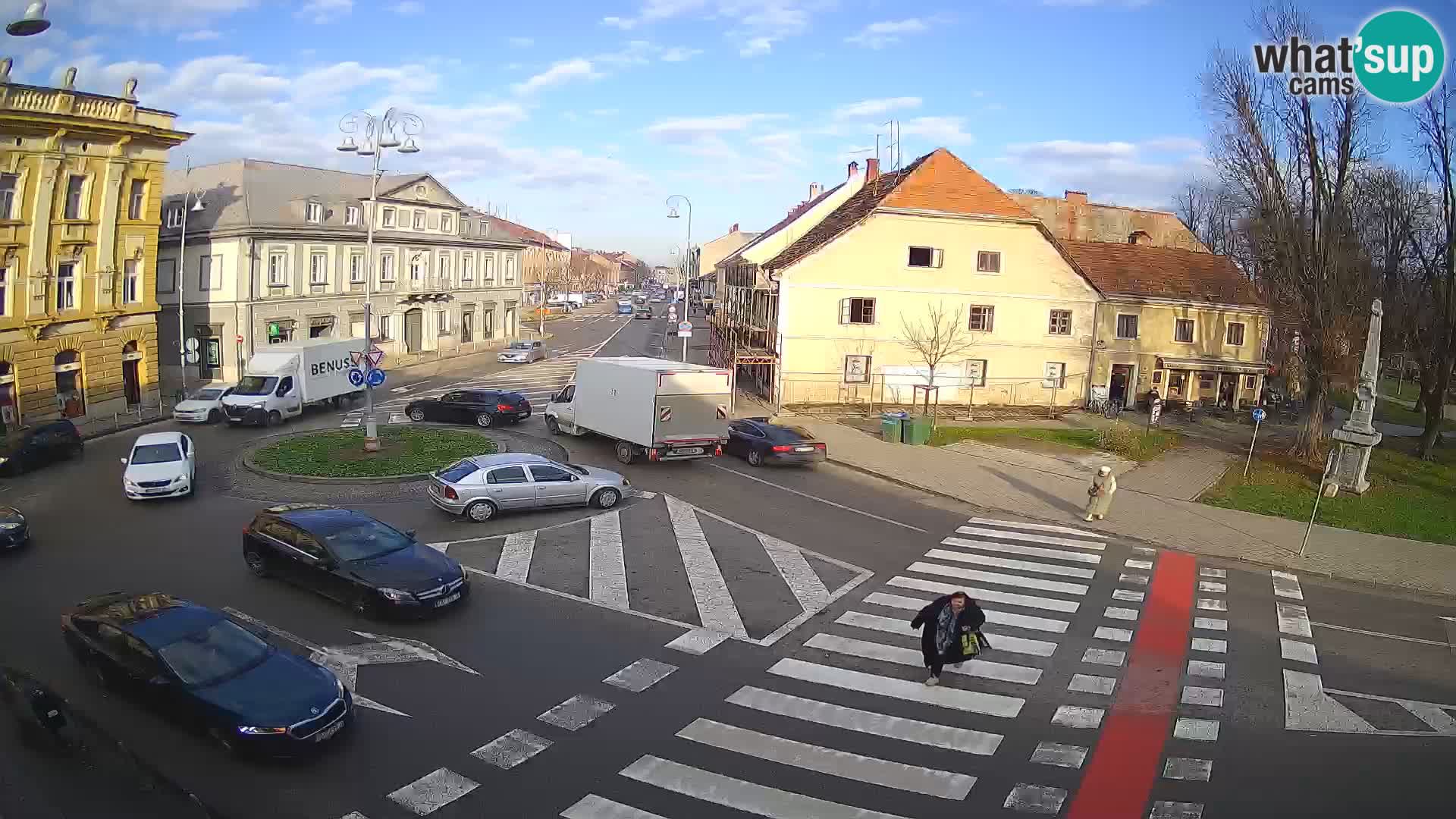 Webcam Karlovac – Lana Center and Peter Zrinski Street