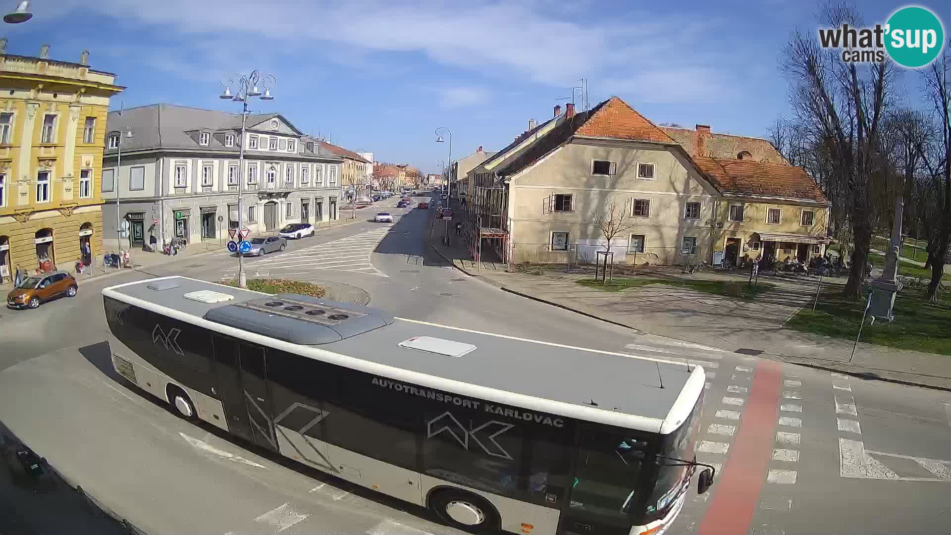 Webcam Karlovac – Lana Center and Peter Zrinski Street