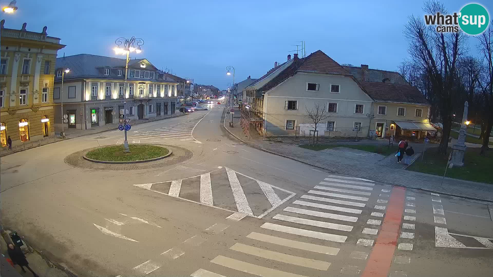 Webcam Karlovac – Lana Center and Peter Zrinski Street