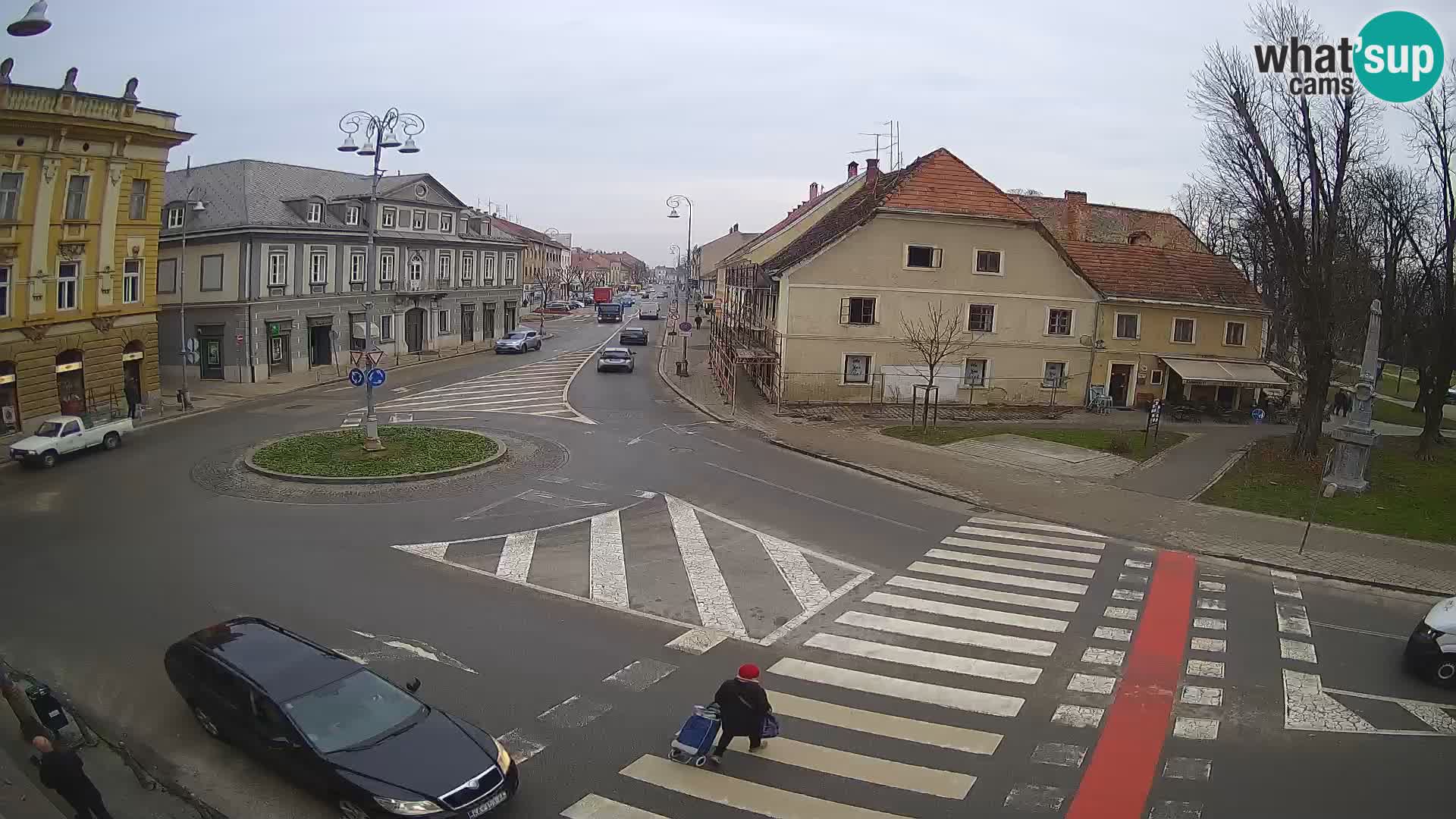 Webcam Karlovac – Lana Center and Peter Zrinski Street