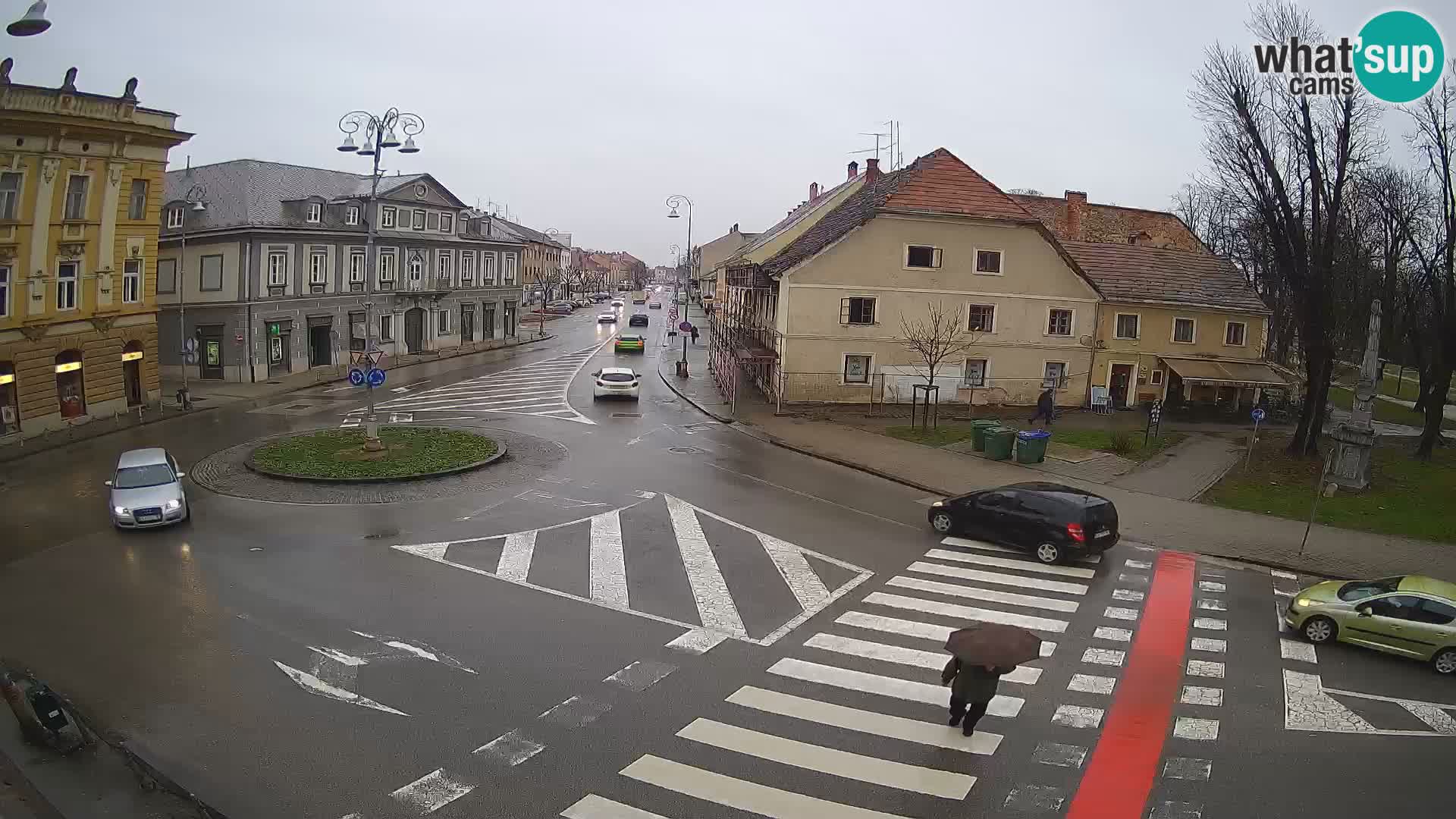 Webcam Karlovac – Lana Center and Peter Zrinski Street