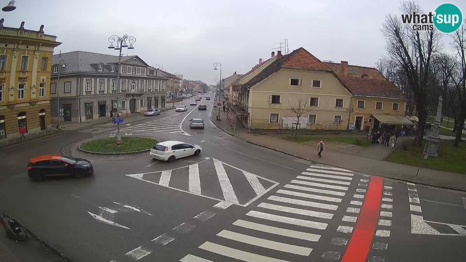 Webcam Karlovac – Lana Center and Peter Zrinski Street
