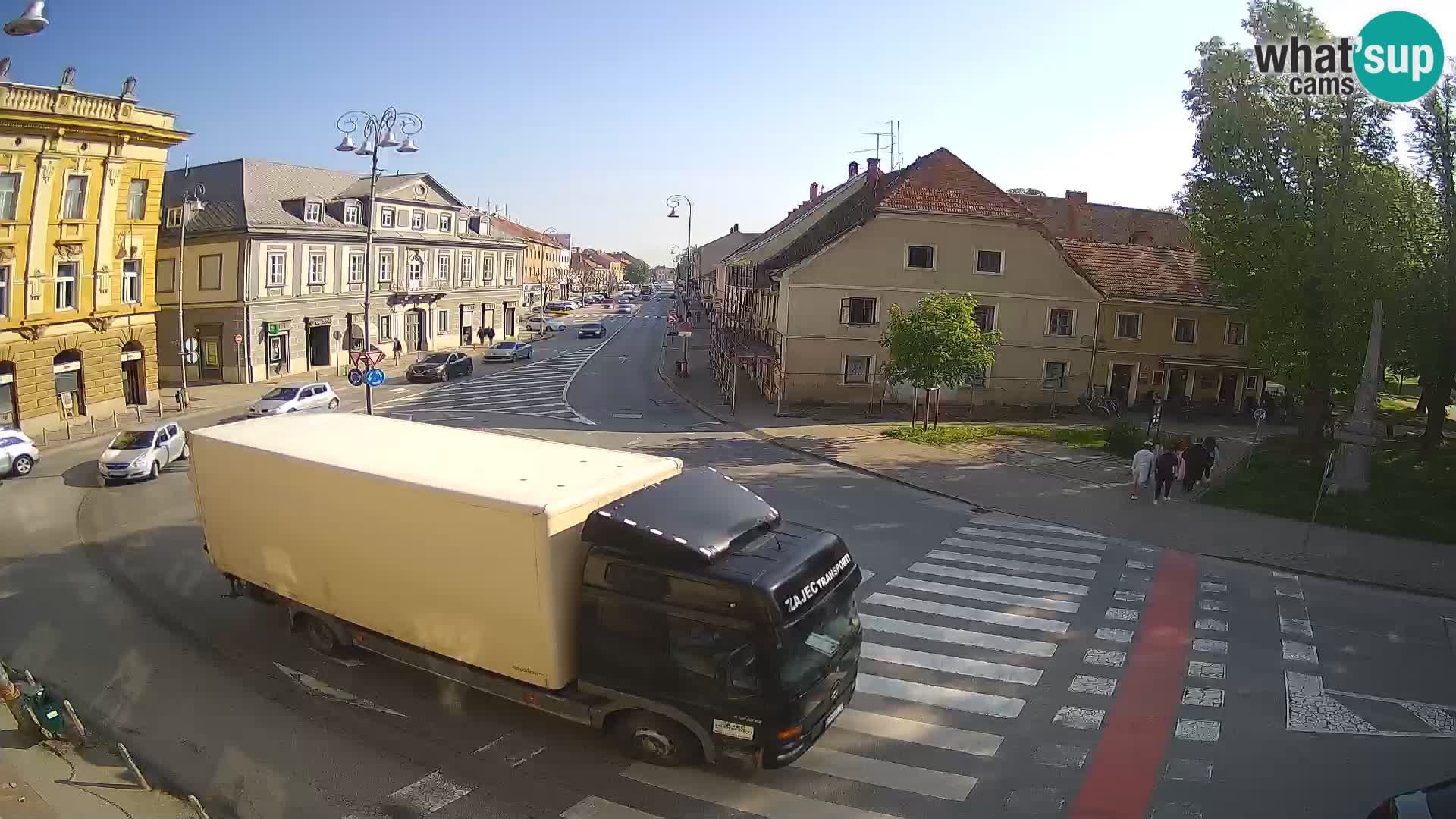 Webcam Karlovac – Lana Center and Peter Zrinski Street