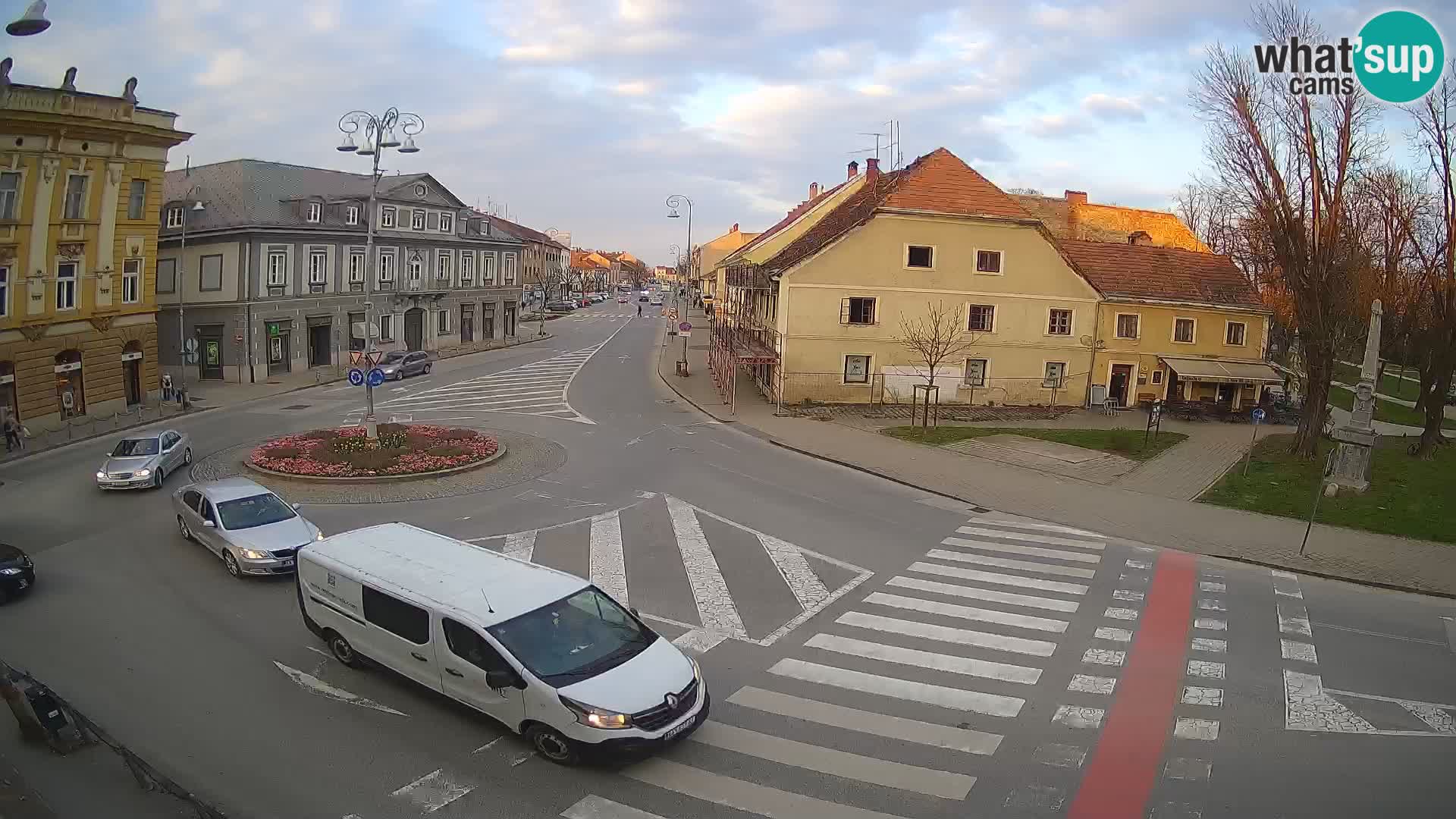 Webcam Karlovac – Lana Center and Peter Zrinski Street