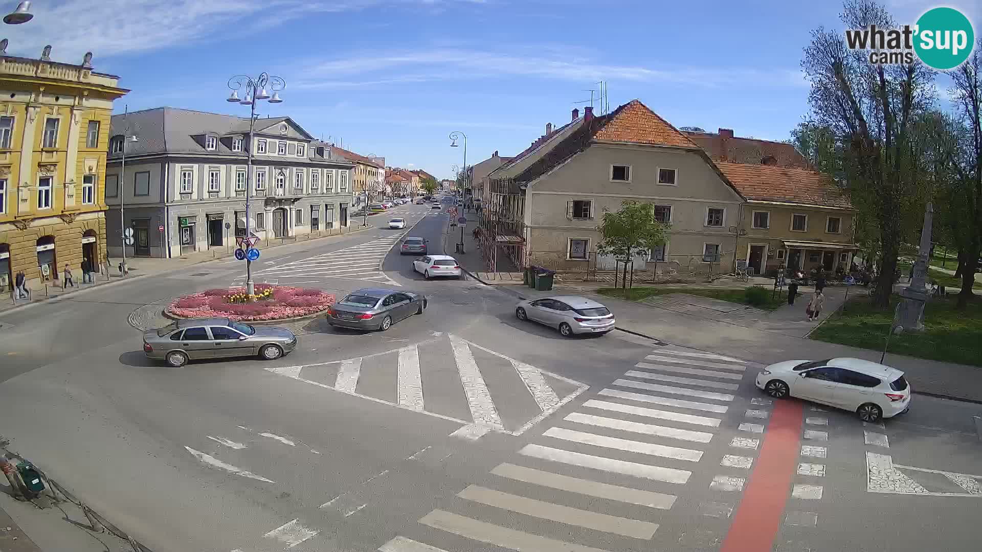 Webcam Karlovac – Lana Center and Peter Zrinski Street