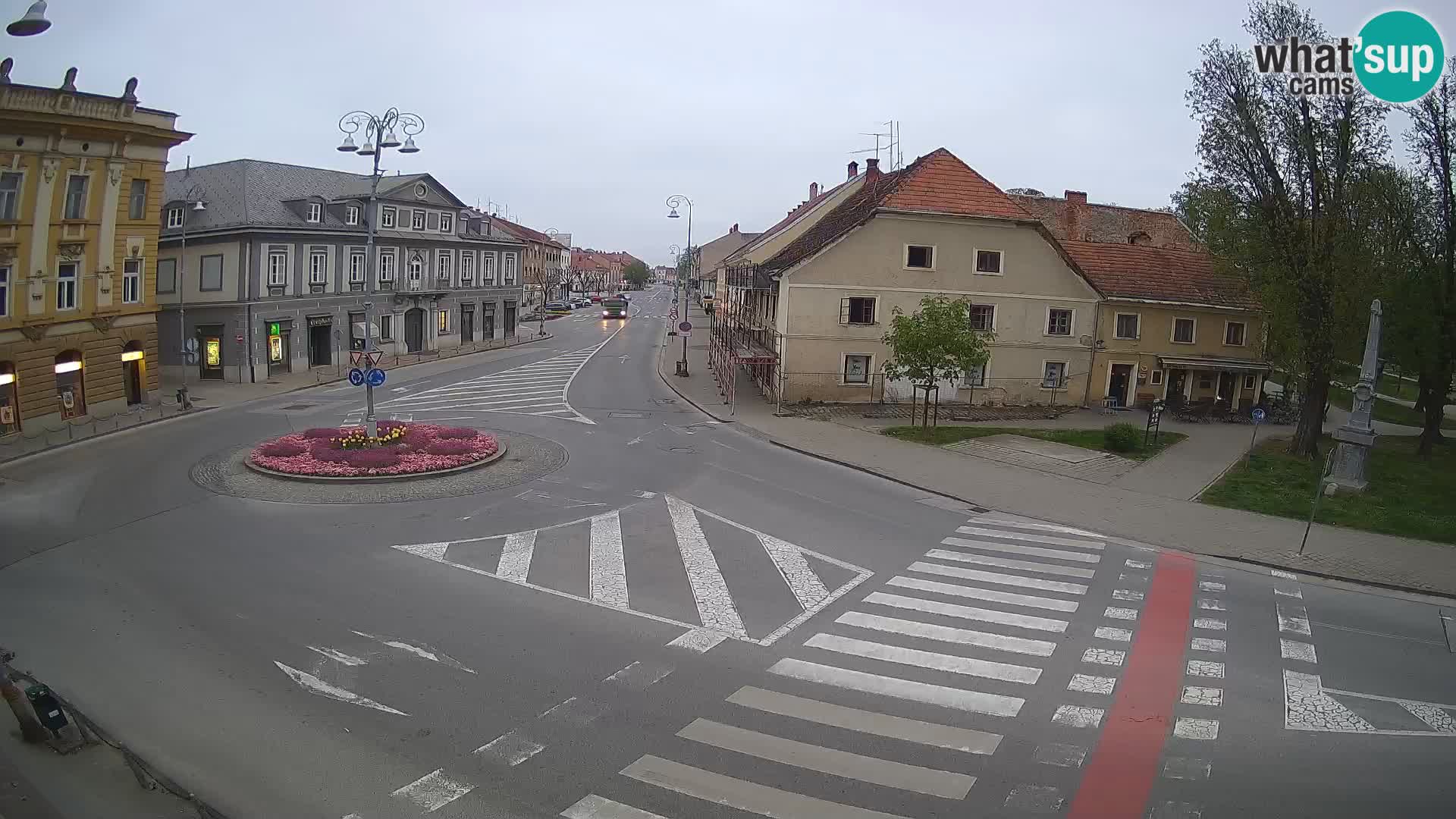 Webcam Karlovac – Lana Center and Peter Zrinski Street