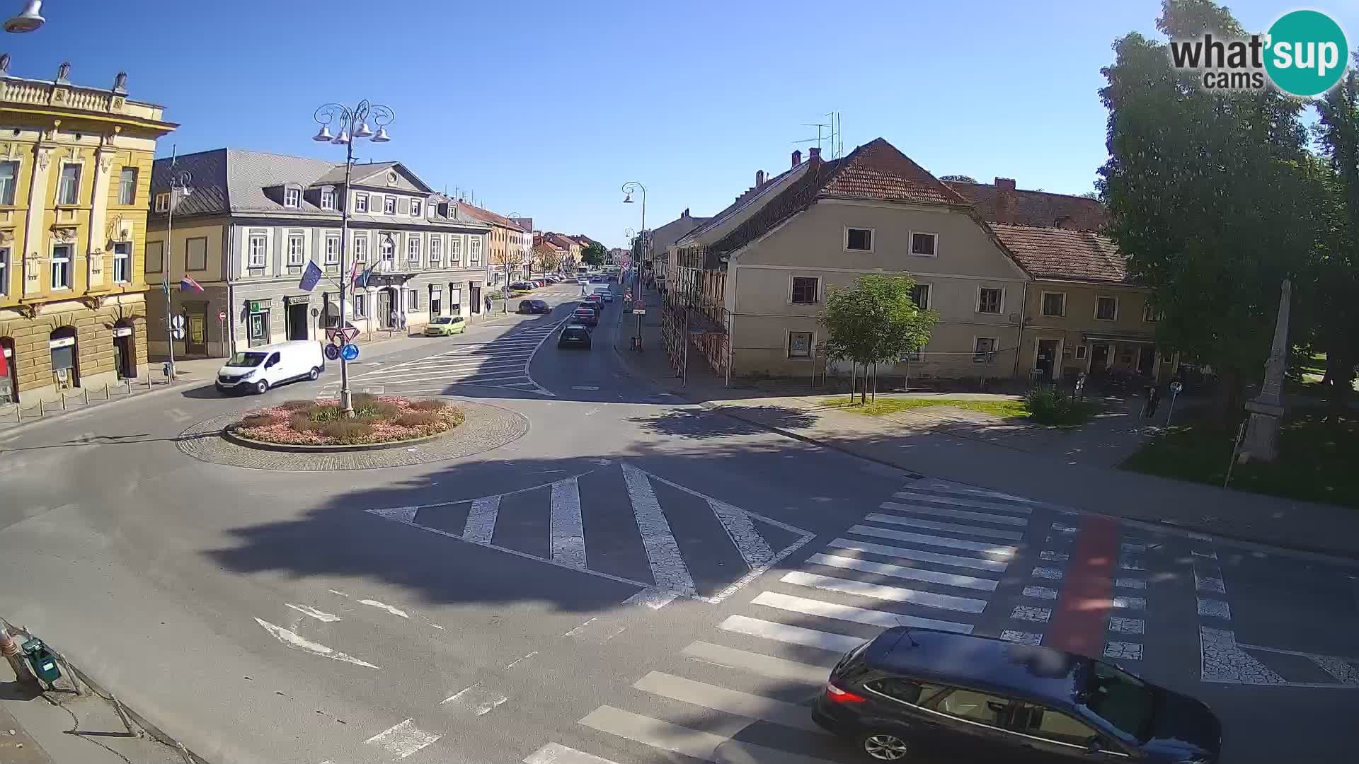 Webcam Karlovac – Lana Center and Peter Zrinski Street