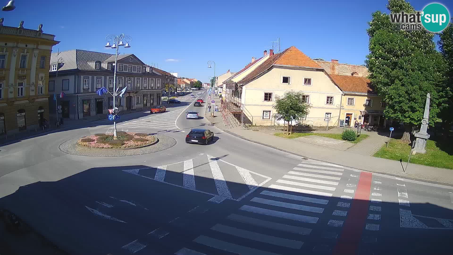 Webcam Karlovac – Lana Center and Peter Zrinski Street