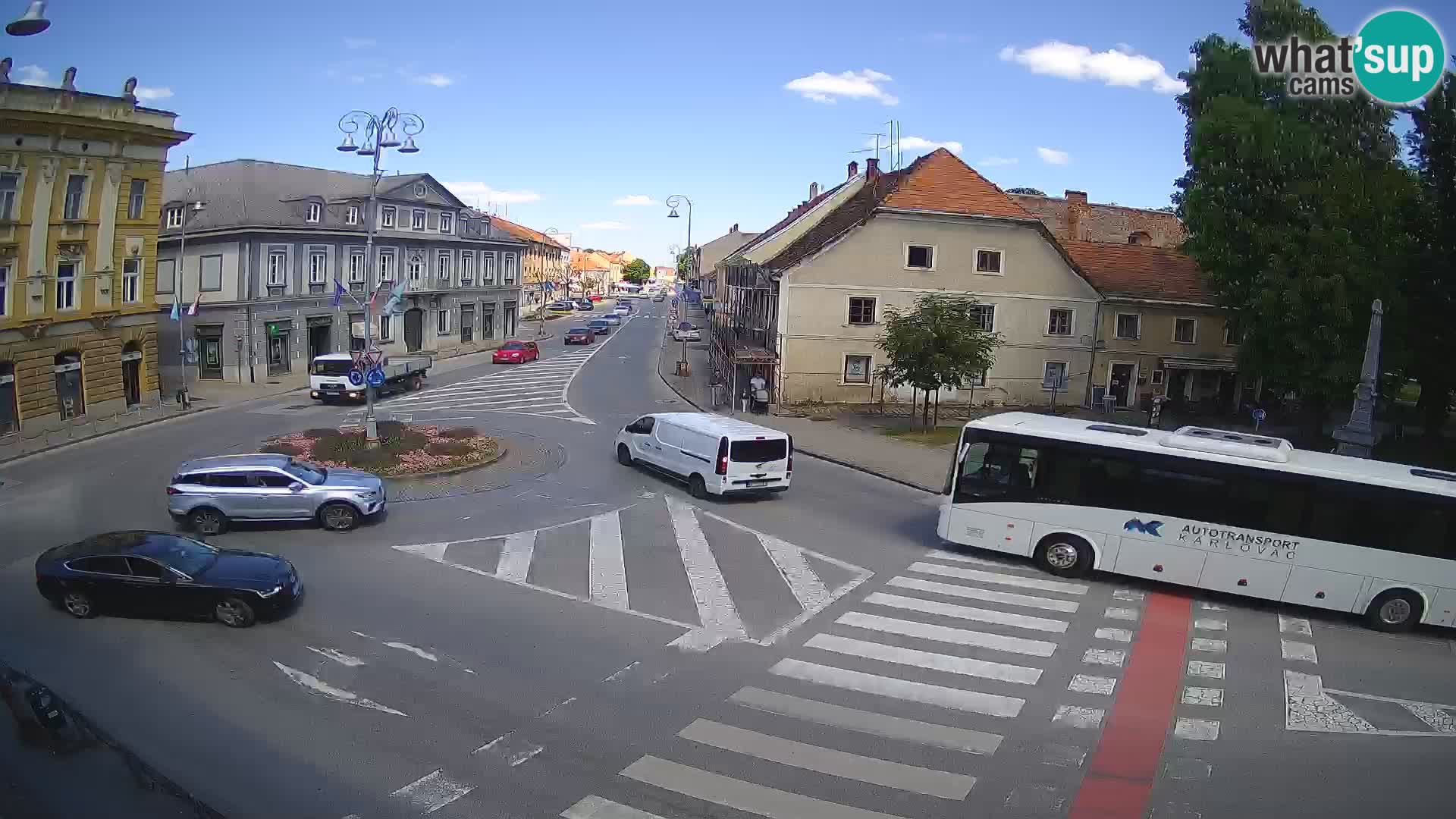 Webcam Karlovac – Lana Center and Peter Zrinski Street