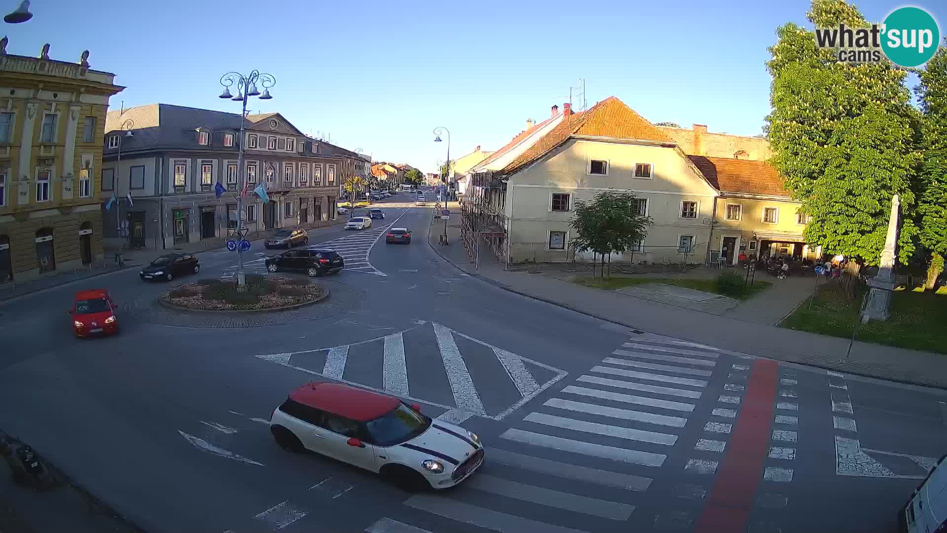 Webcam Karlovac – Lana Center and Peter Zrinski Street