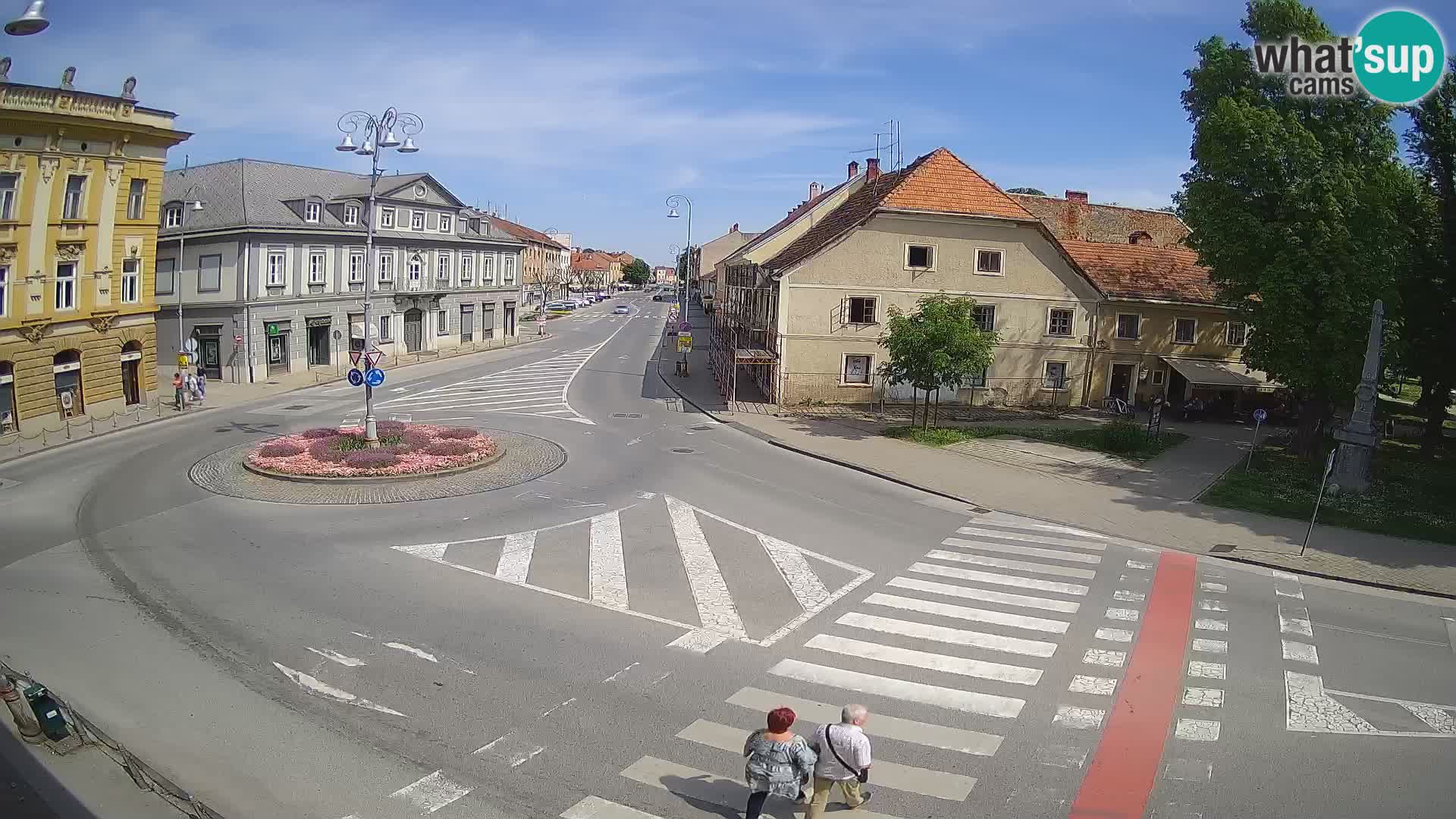 Webcam Karlovac – Lana Center and Peter Zrinski Street