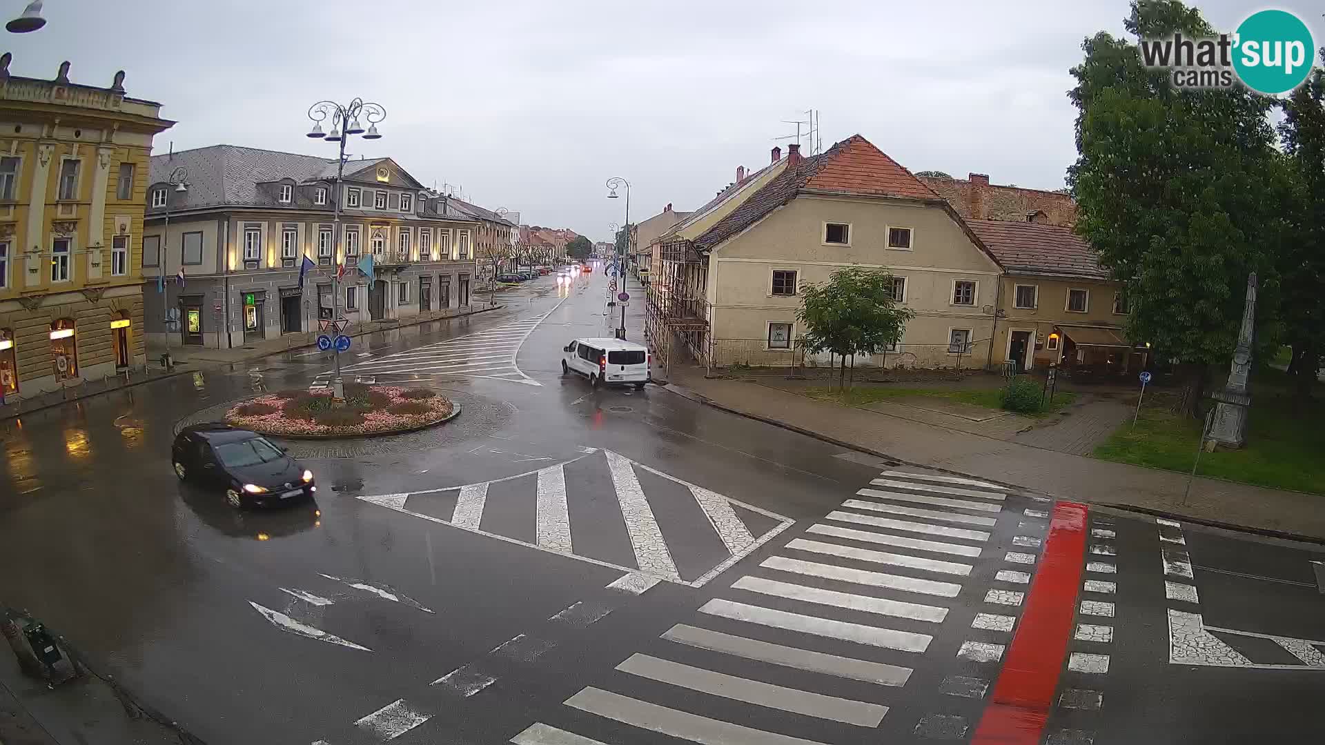 Webcam Karlovac – Lana Center and Peter Zrinski Street