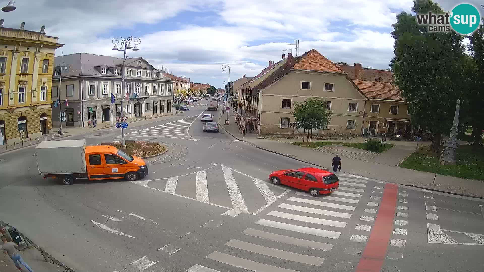 Webcam Karlovac – Lana Center and Peter Zrinski Street