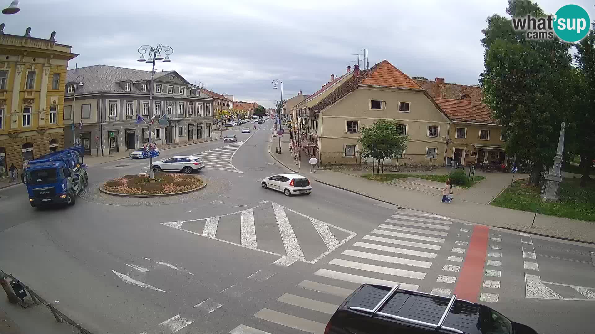 Webcam Karlovac – Lana Center and Peter Zrinski Street