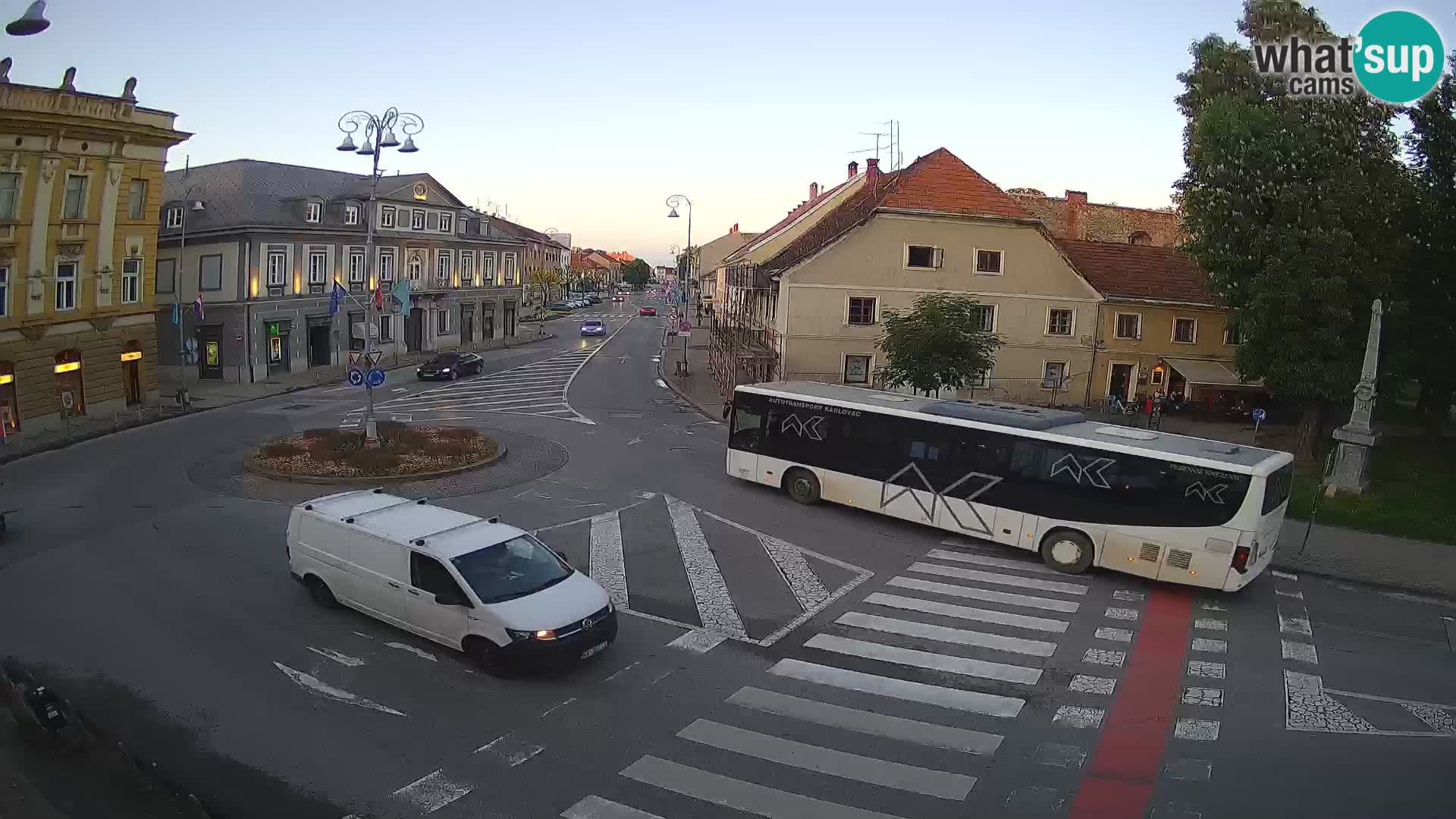 Webcam Karlovac – Lana Center and Peter Zrinski Street