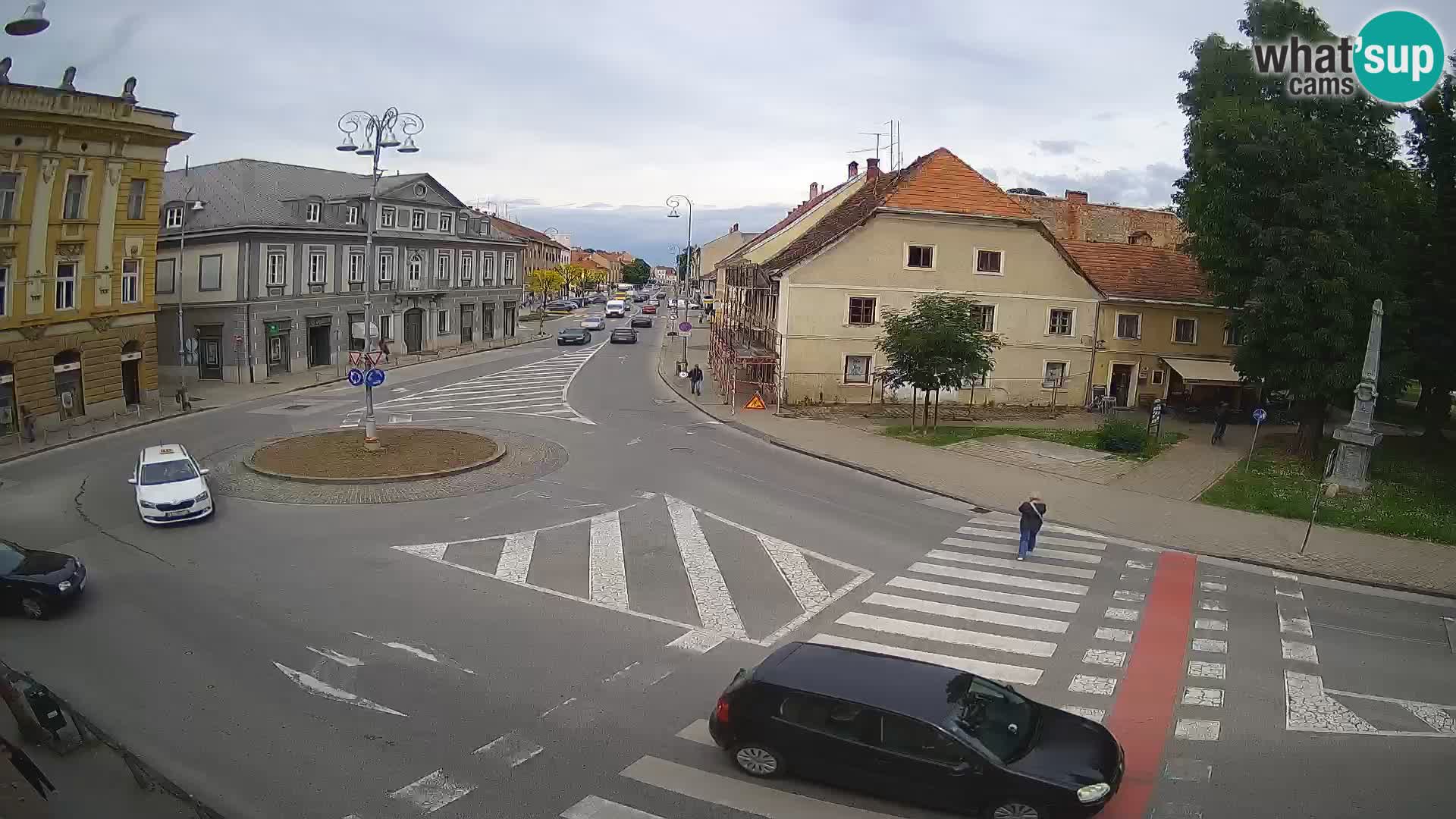 Webcam Karlovac – Lana Center and Peter Zrinski Street
