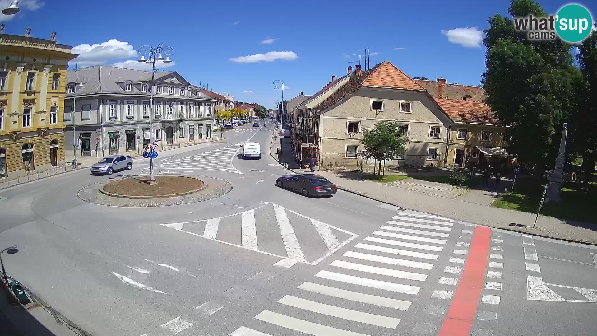 Webcam Karlovac – Lana Center and Peter Zrinski Street