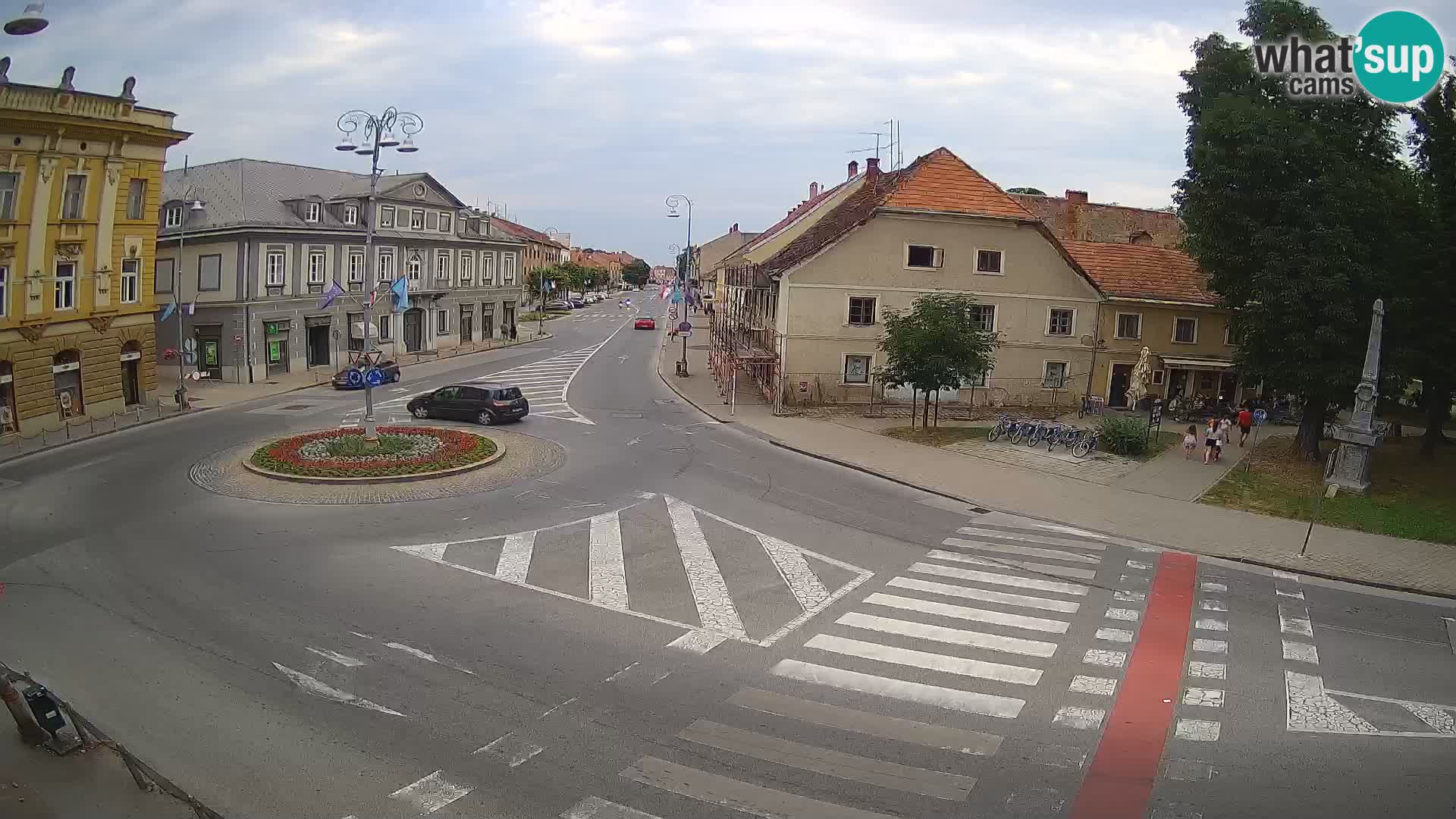 Webcam Karlovac – Lana Center and Peter Zrinski Street