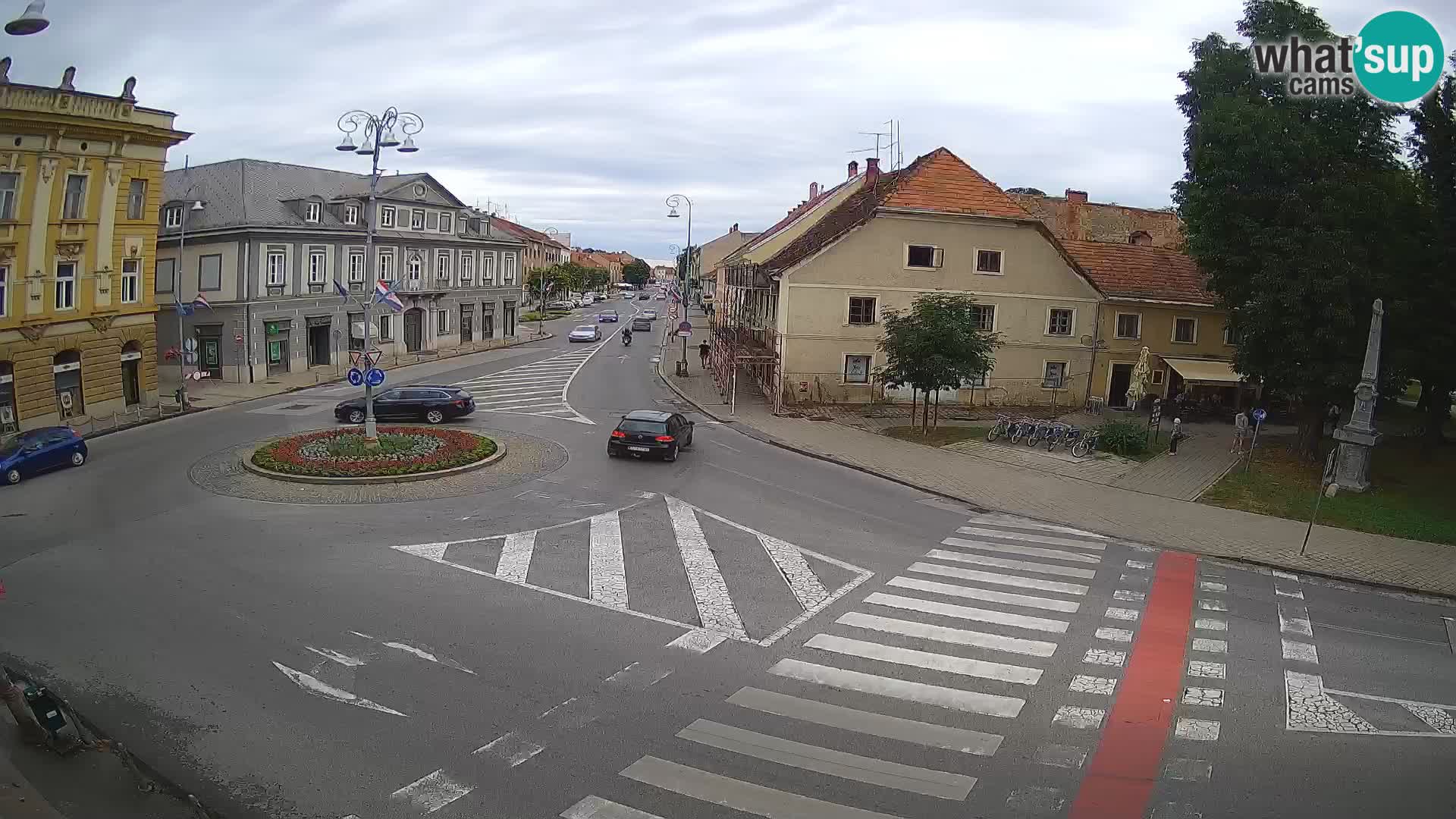 Webcam Karlovac – Lana Center and Peter Zrinski Street