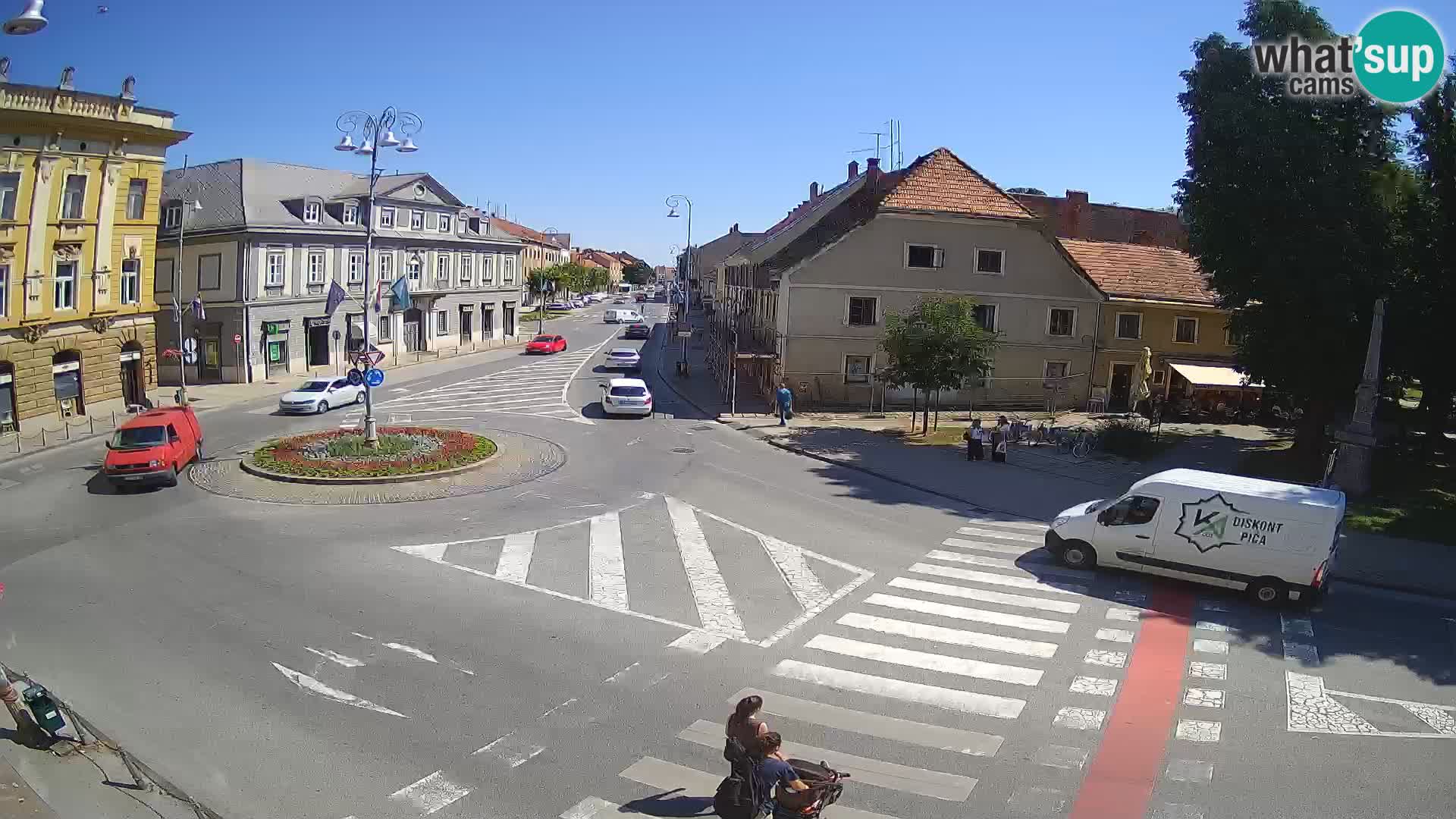 Webcam Karlovac – Lana Center and Peter Zrinski Street