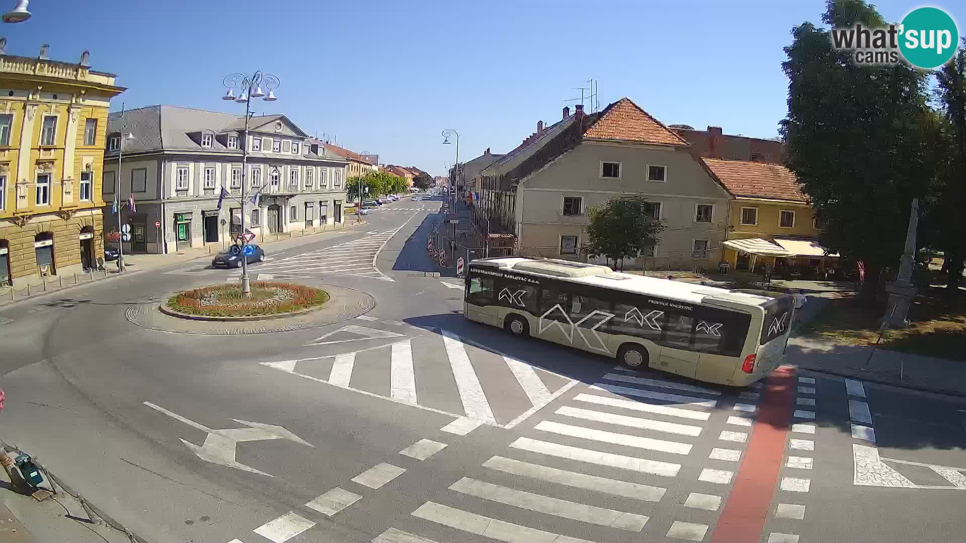 Webcam Karlovac – Lana Center and Peter Zrinski Street