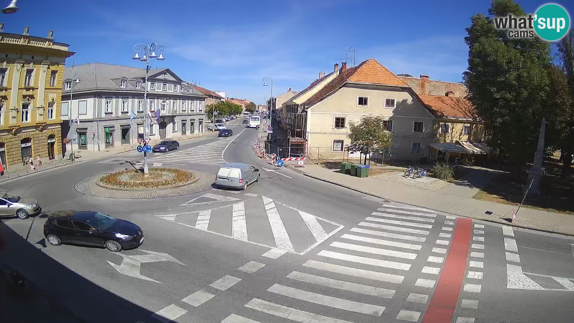 Webcam Karlovac – Lana Center and Peter Zrinski Street