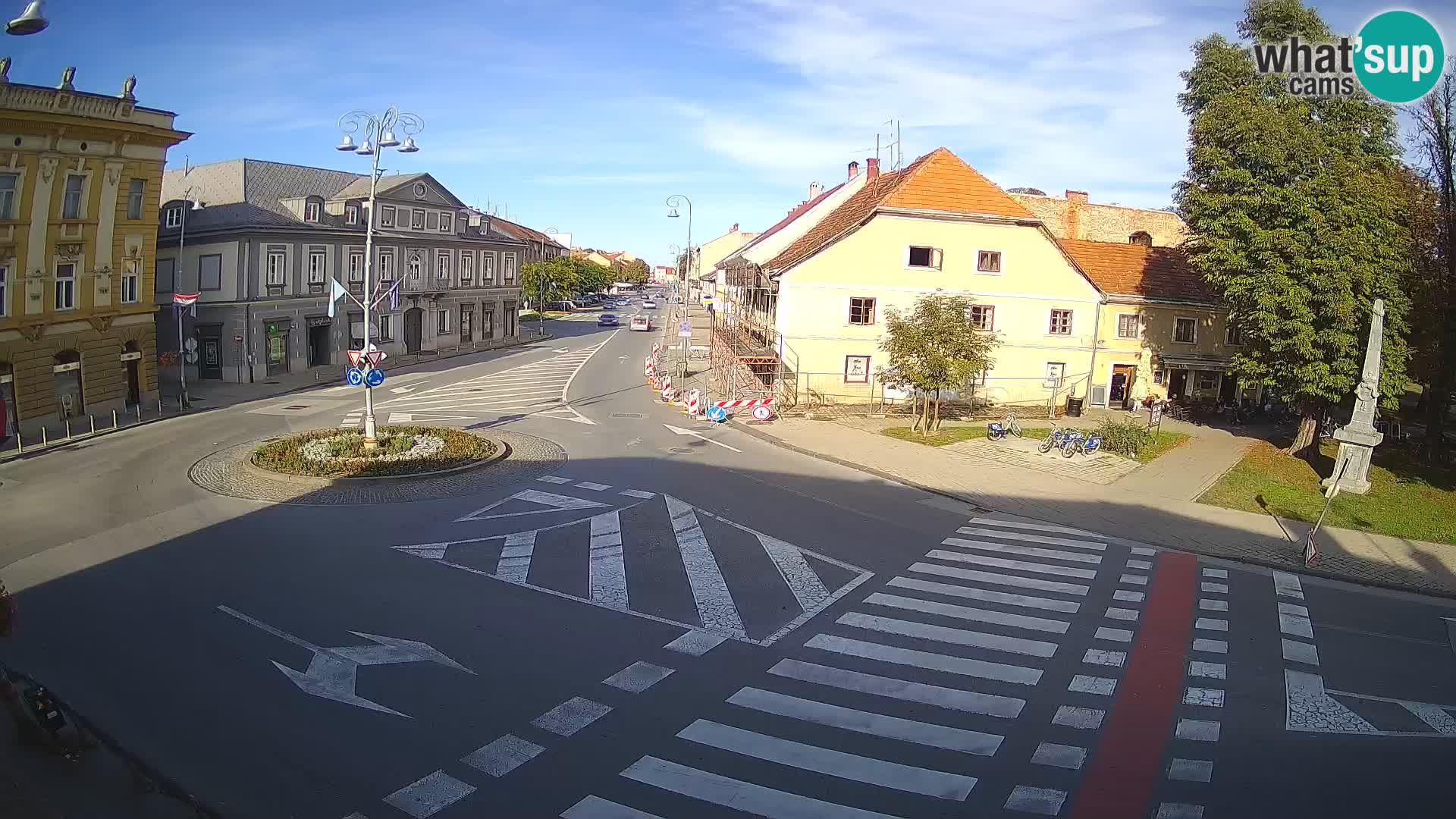 Webcam Karlovac – Lana Center and Peter Zrinski Street
