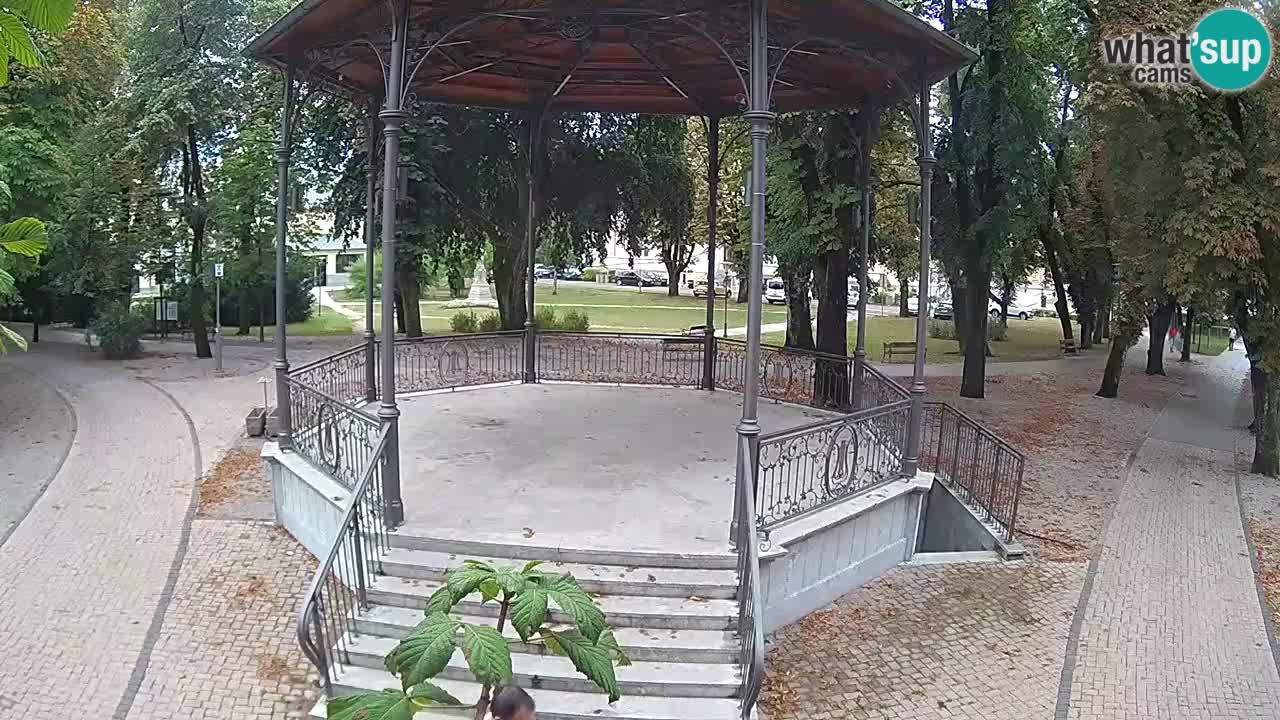 Karlovac live webcam – music pavilion