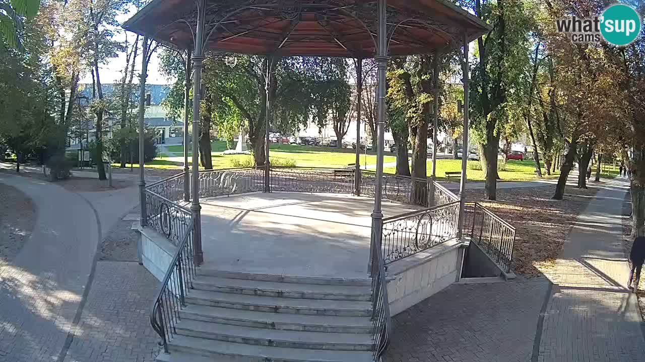 Karlovac live webcam – music pavilion