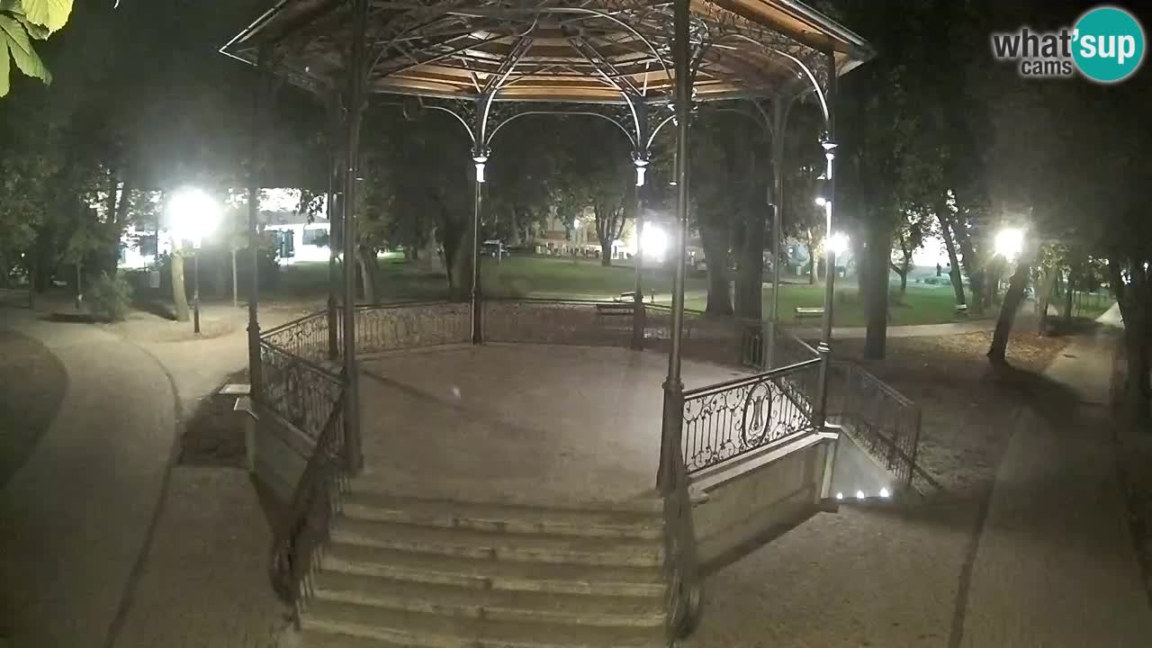 Karlovac live webcam – music pavilion