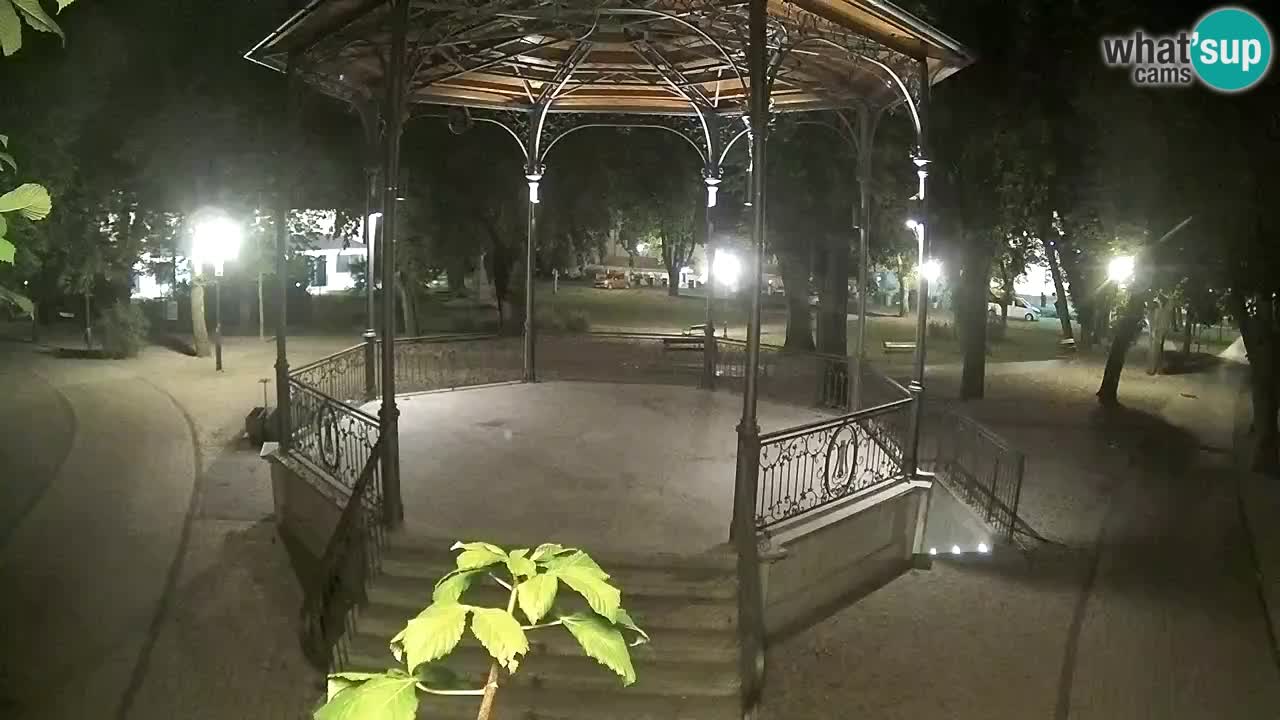 Karlovac live webcam – music pavilion