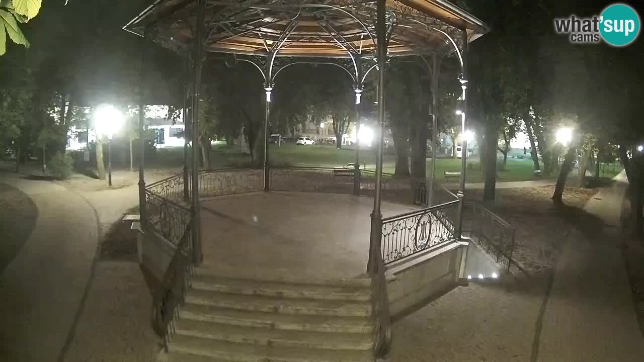 Karlovac live webcam – music pavilion