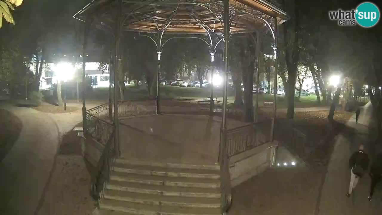 Karlovac live webcam – music pavilion