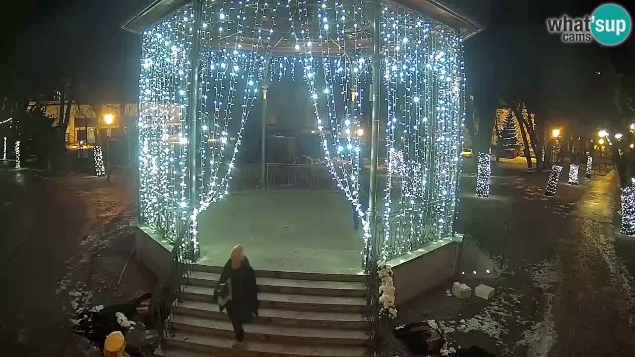 Karlovac live webcam – music pavilion