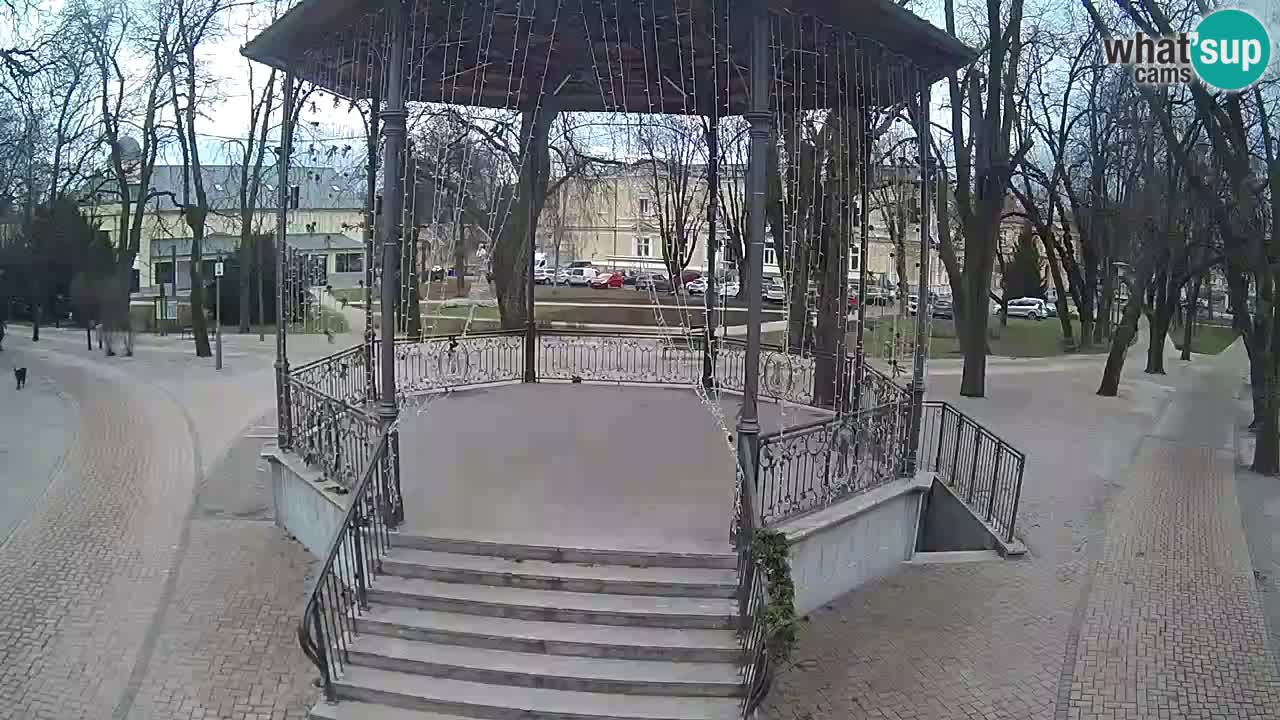 Karlovac live webcam – music pavilion