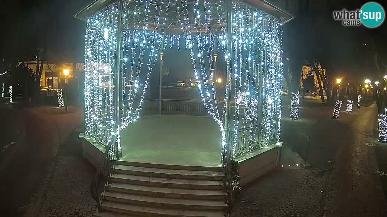 Karlovac live webcam – music pavilion