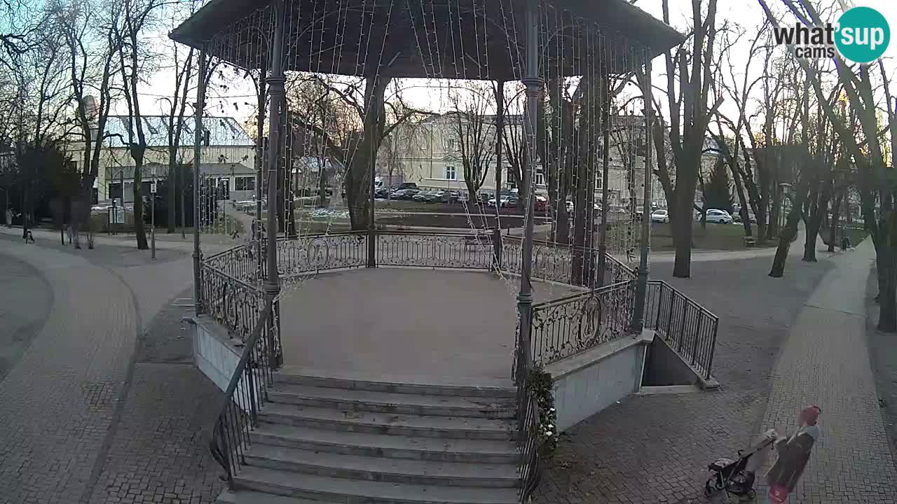 Karlovac live webcam – music pavilion