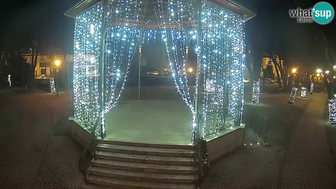 Karlovac live webcam – music pavilion