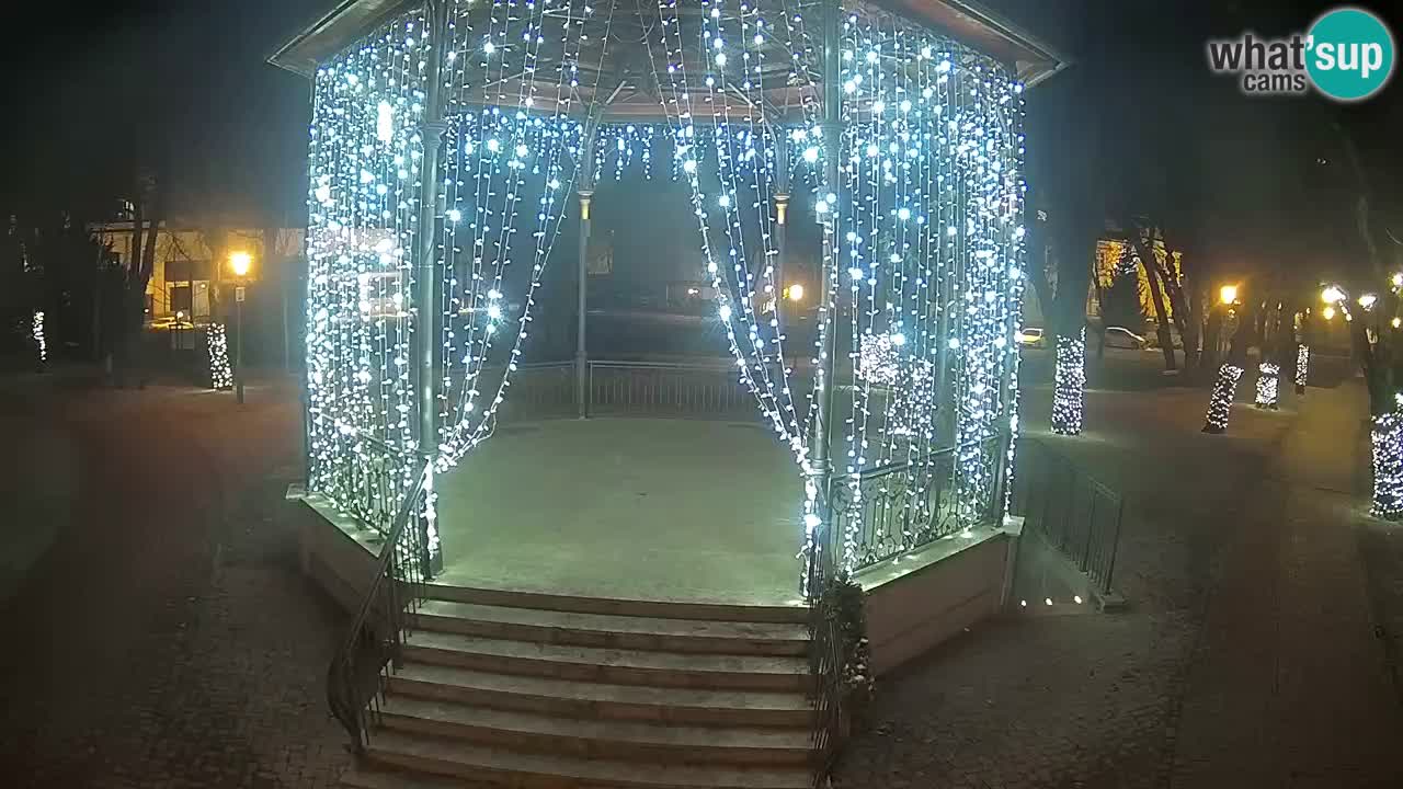 Karlovac live webcam – music pavilion